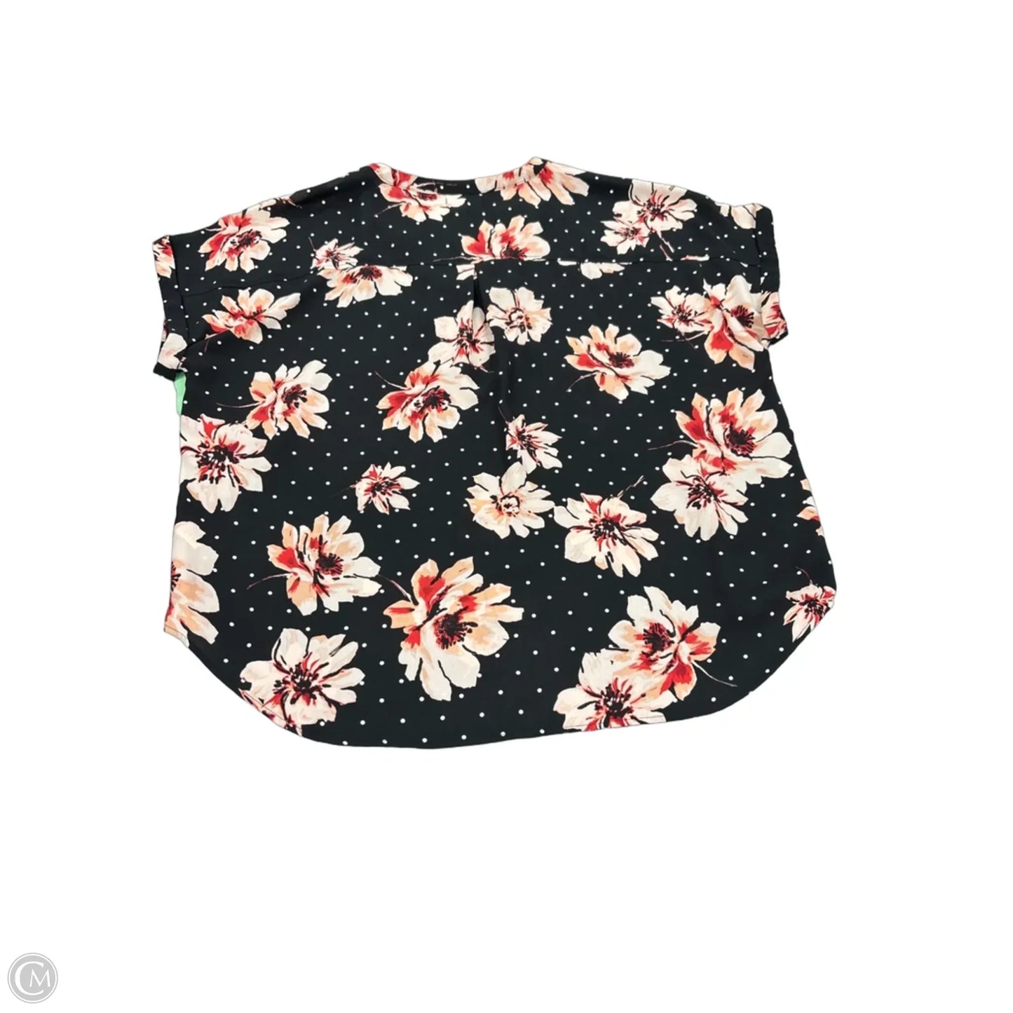 Top Short Sleeve By Maurices In Black, Size: Xl