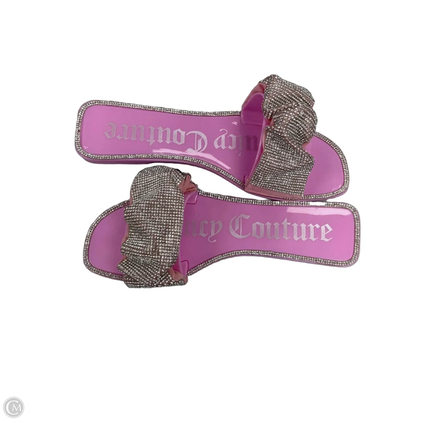 Sandals Flats By Juicy Couture In Pink, Size: 10