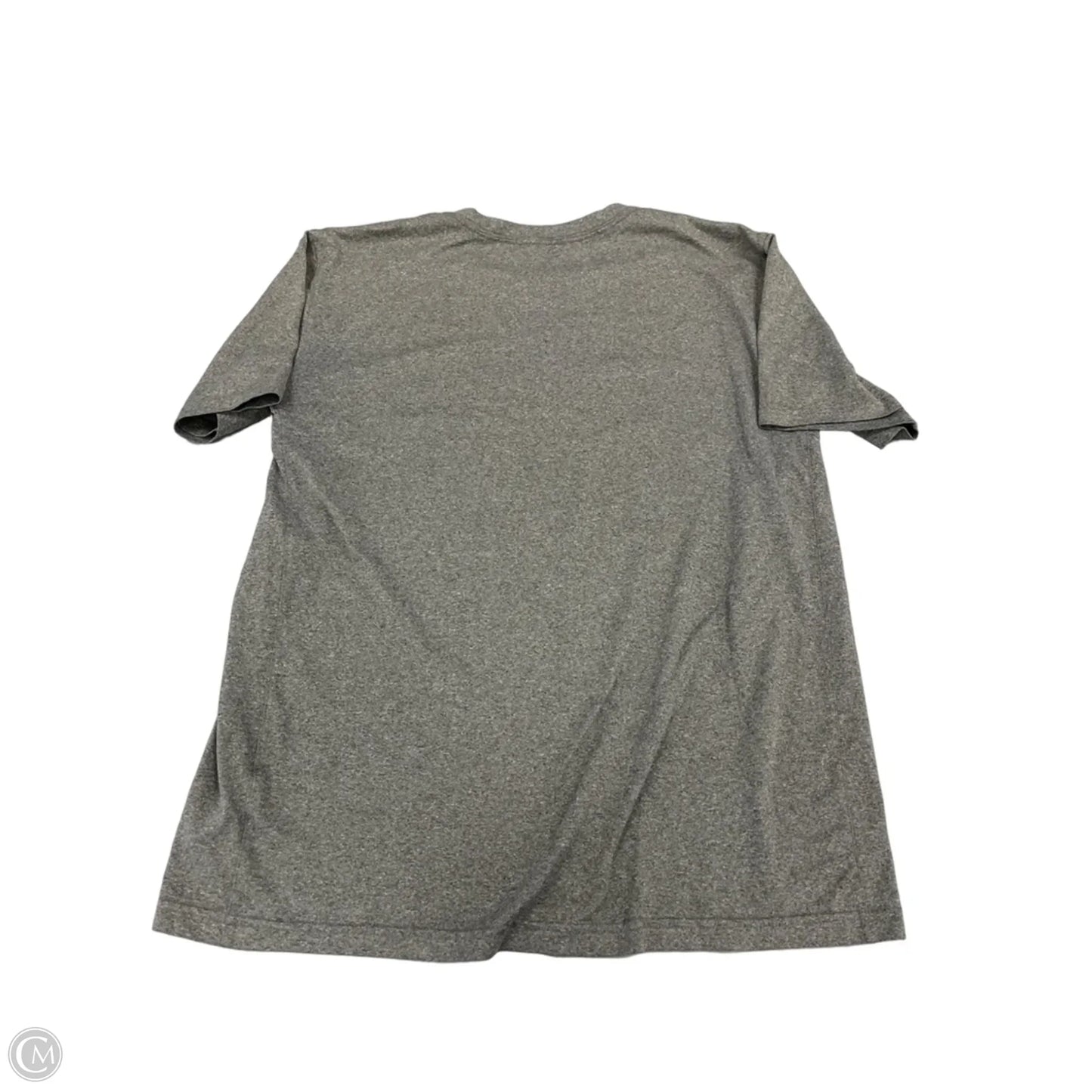 Top Short Sleeve By Nike Apparel In Grey, Size: M