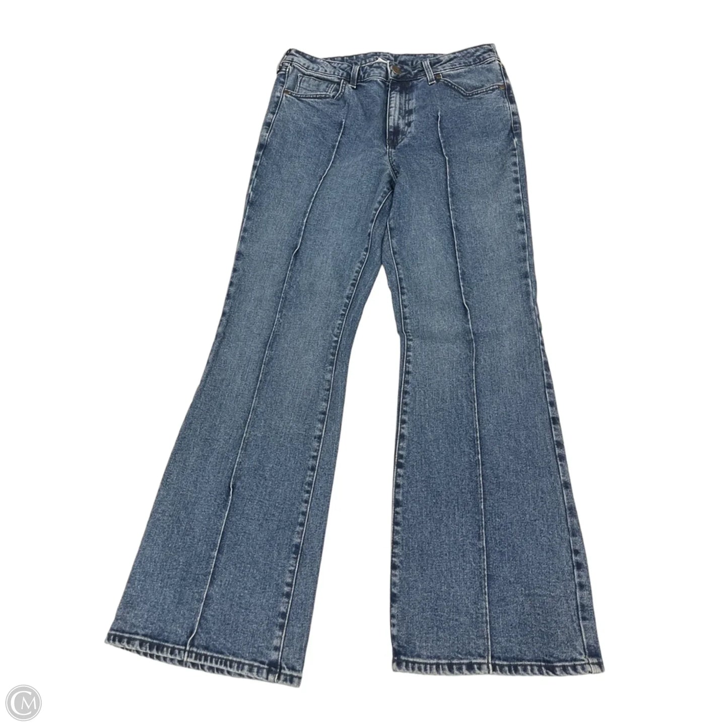 Jeans Flared By Ophelia Roe In Blue Denim, Size: 12