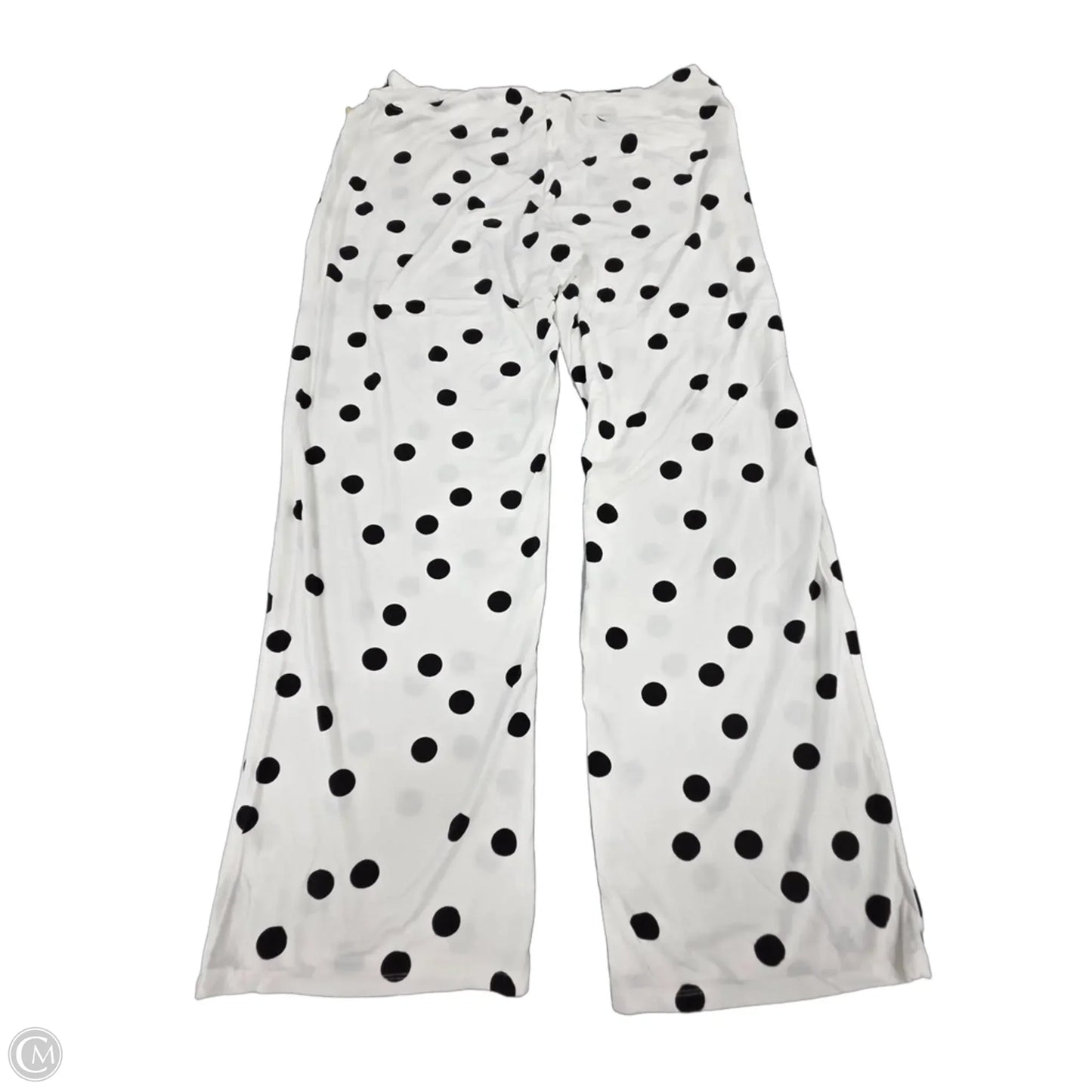 Top 2pc Long Sleeve By Soma In Black & White, Size: L