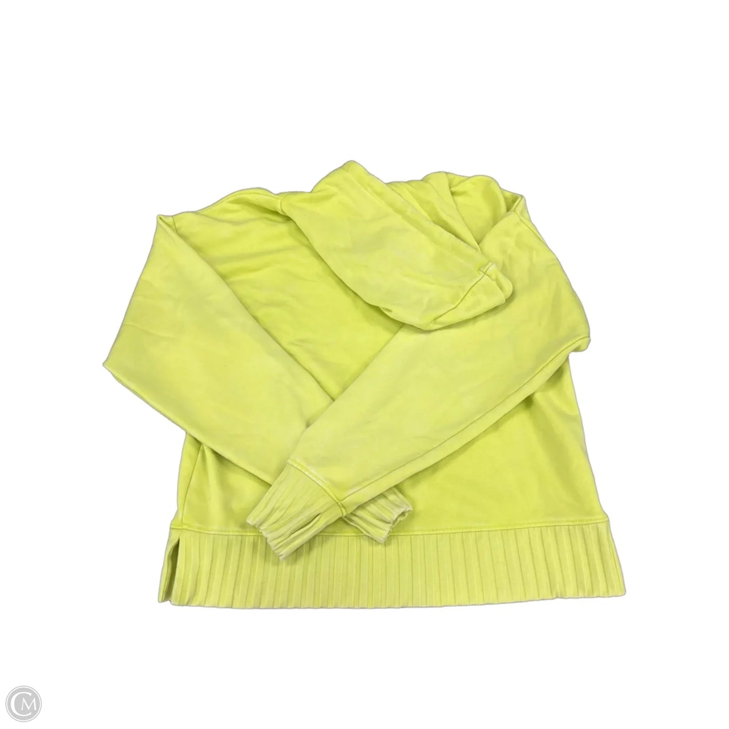 Sweatshirt Hoodie By Evereve In Yellow, Size: S