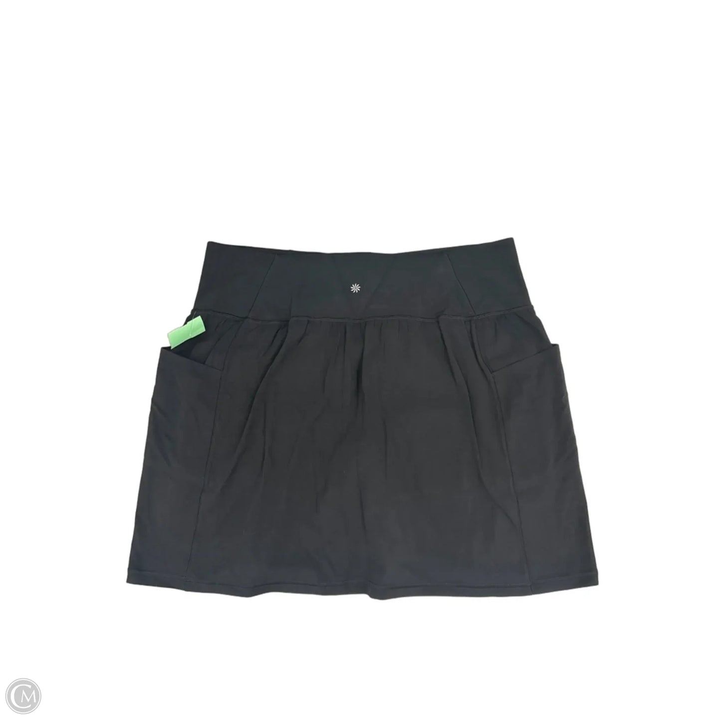 Athletic Skort By Athleta In Black, Size: 2x