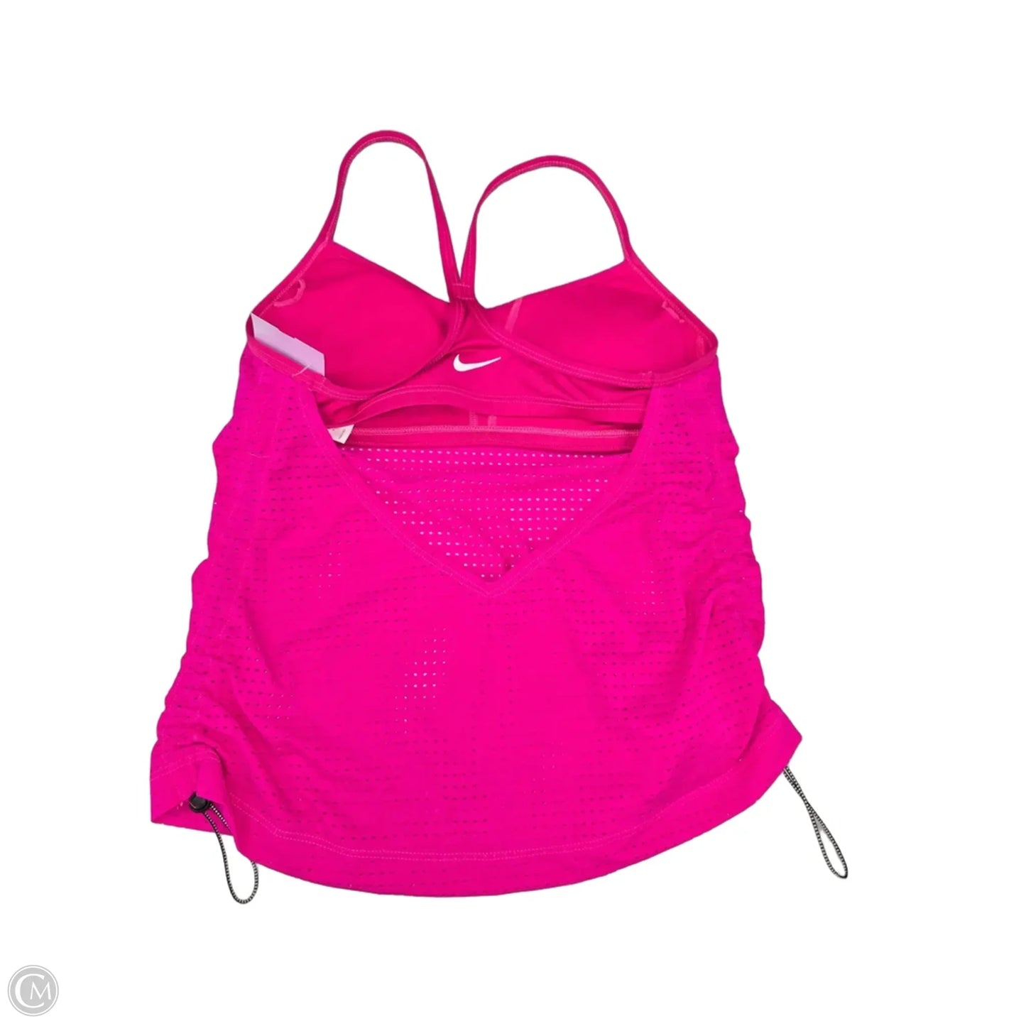 Athletic Tank Top By Nike Apparel In Pink, Size: M