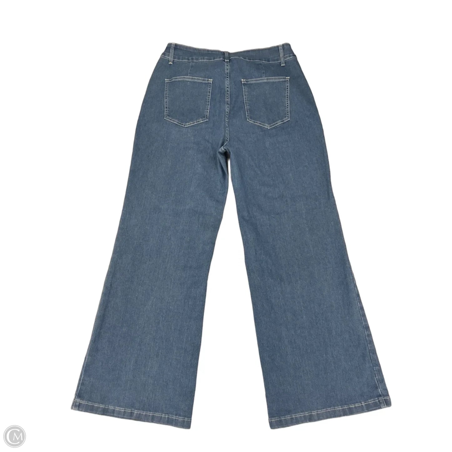Jeans Straight By Cme In Blue Denim, Size: 16