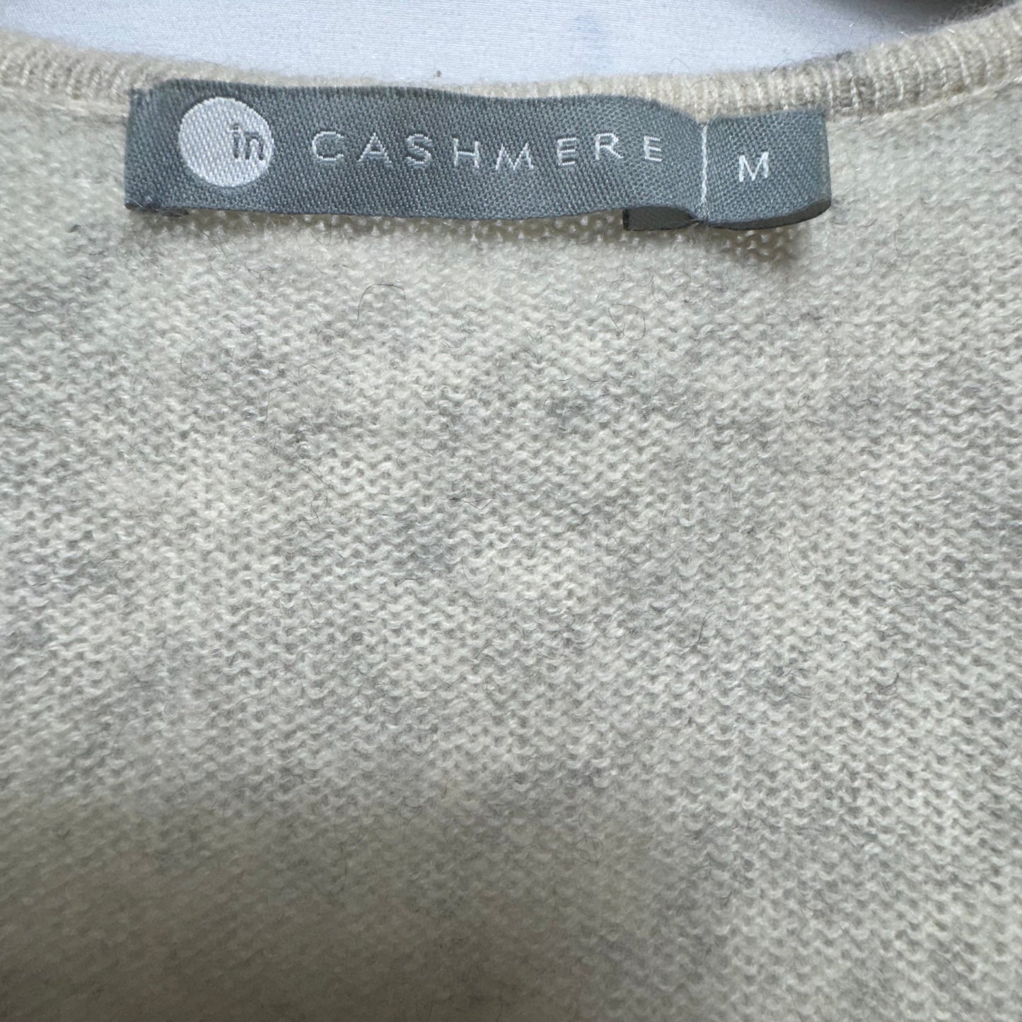 Sweater Cashmere By Cashmere In Cream, Size: M