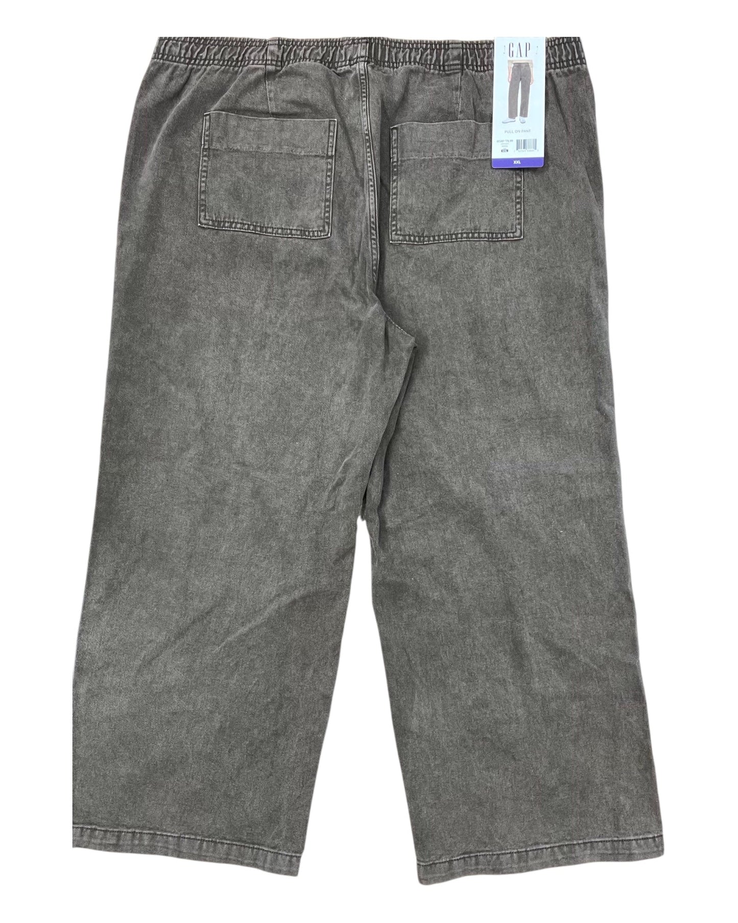 Jeans Wide Leg By Gap In Brown Denim, Size:1X