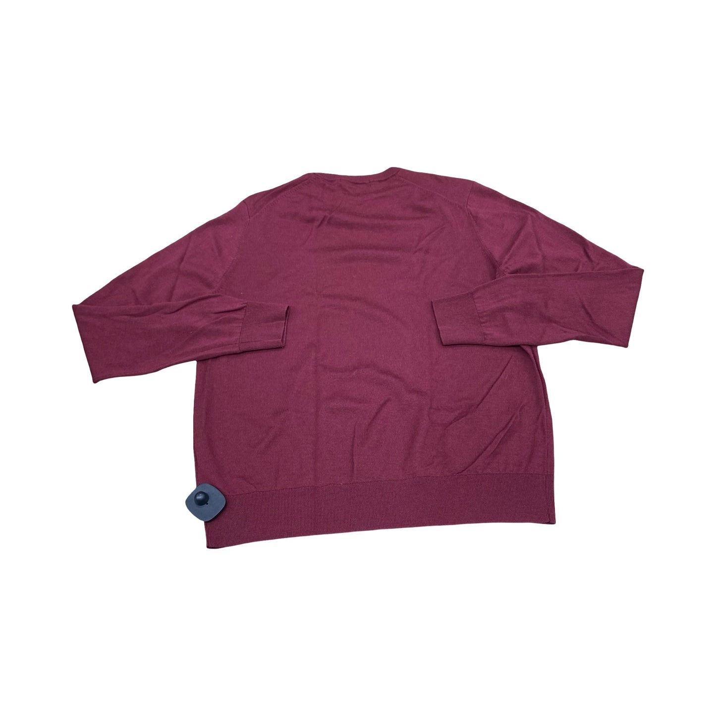 Sweater By Uniqlo In Maroon, Size:L