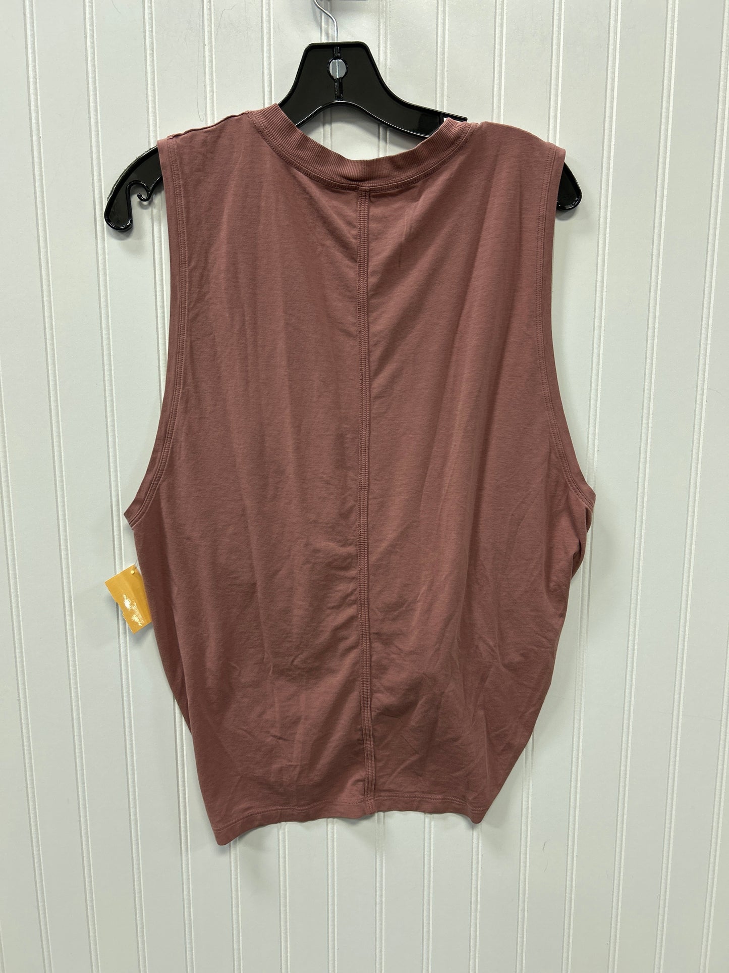 Athletic Tank Top By Lululemon In Pink, Size:L