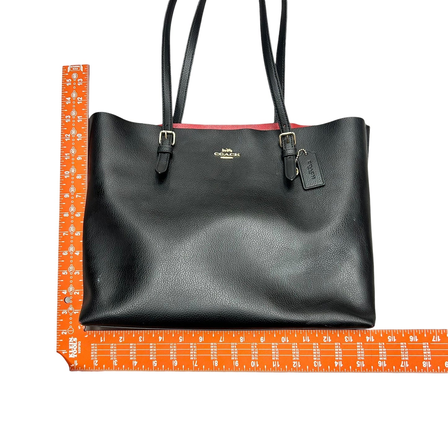 Tote Designer By Coach, Size: Large