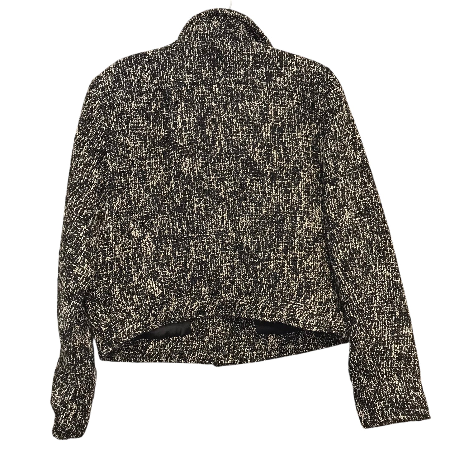 Jacket Designer By Jason Wu In Black & Cream, Size:M