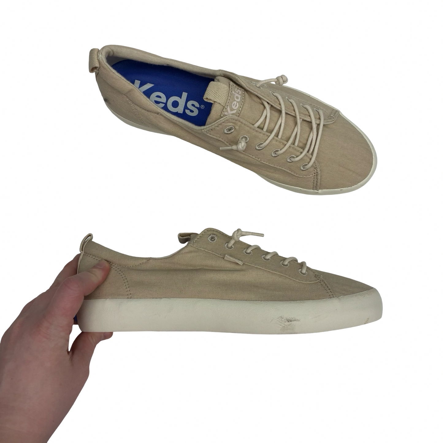 Shoes Sneakers By Keds In Tan, Size:9
