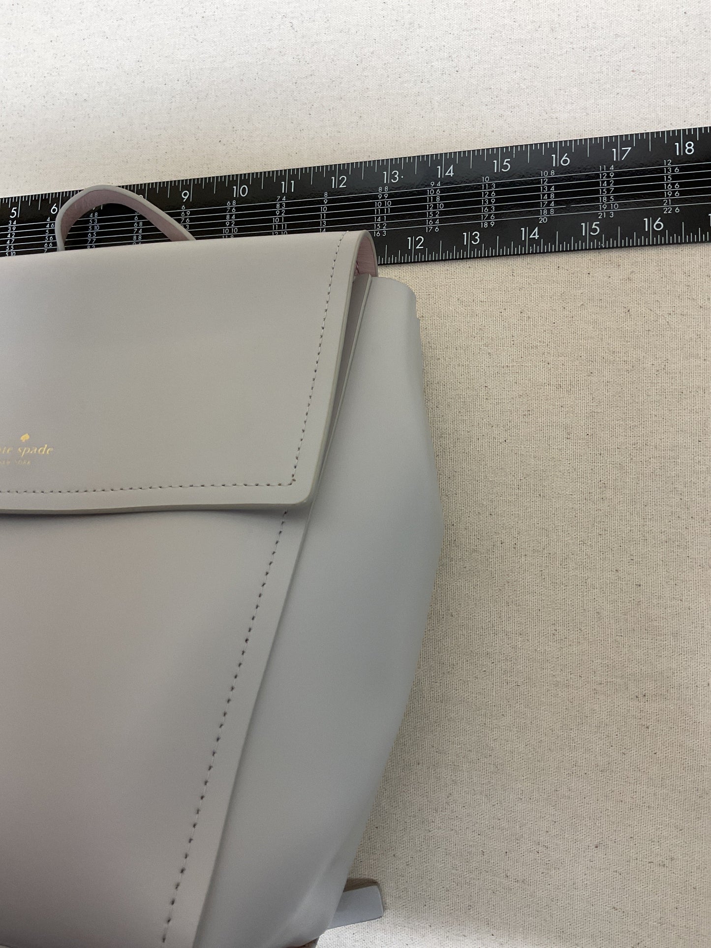 Backpack Designer By Kate Spade In Grey, Size:Medium