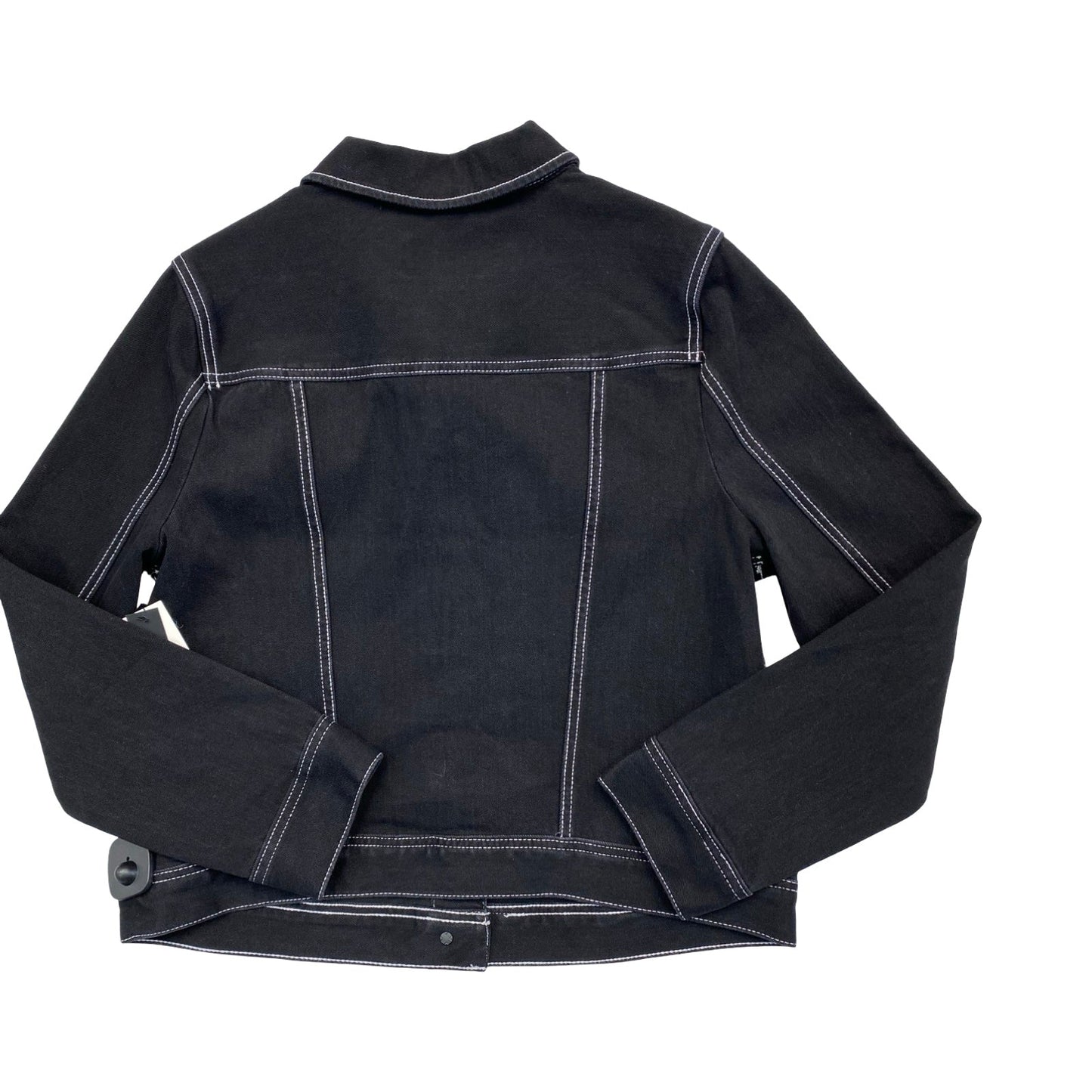 Jacket Denim By Liverpool In Black Denim, Size:L