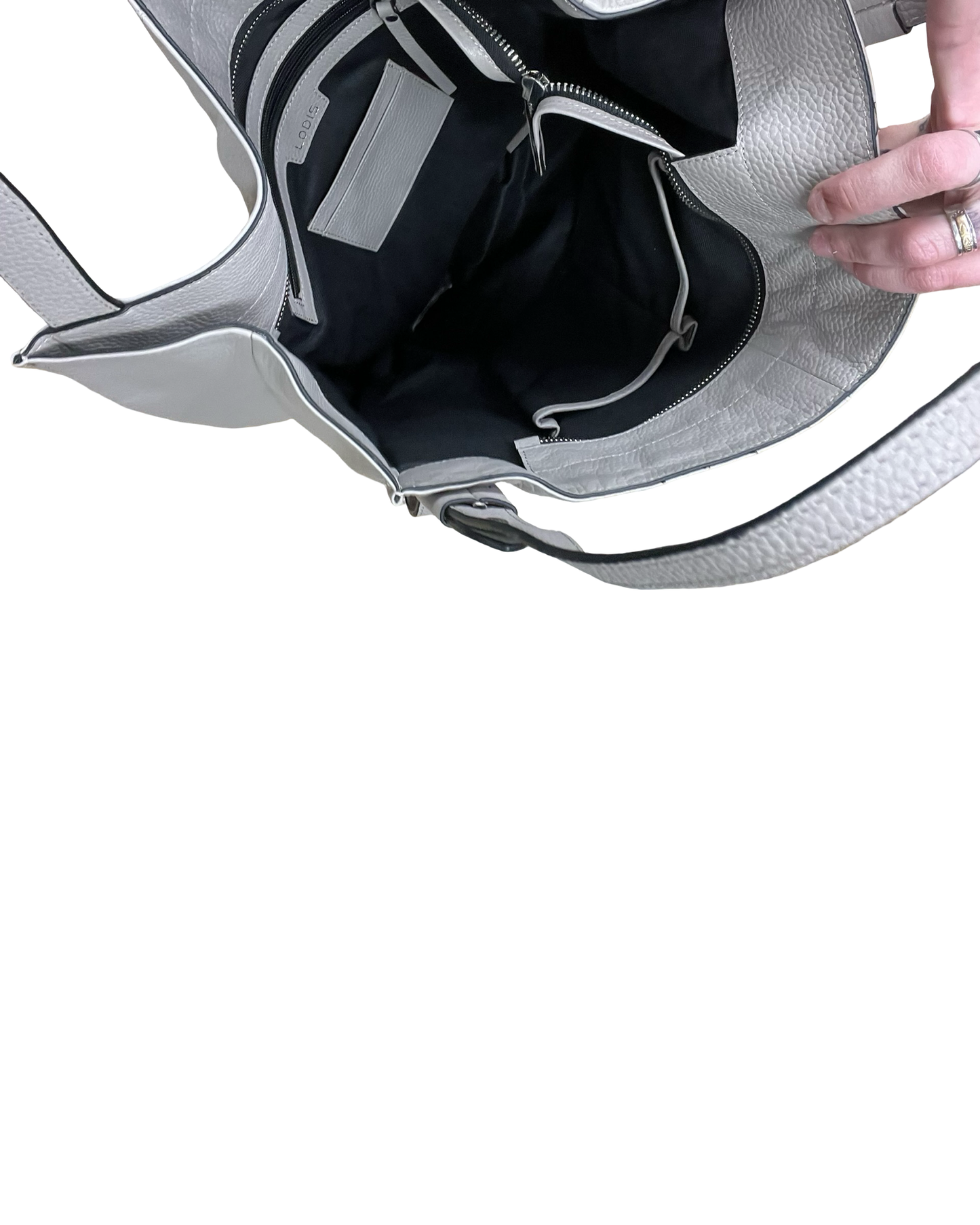 Tote By Lodis In Grey, Size:Large