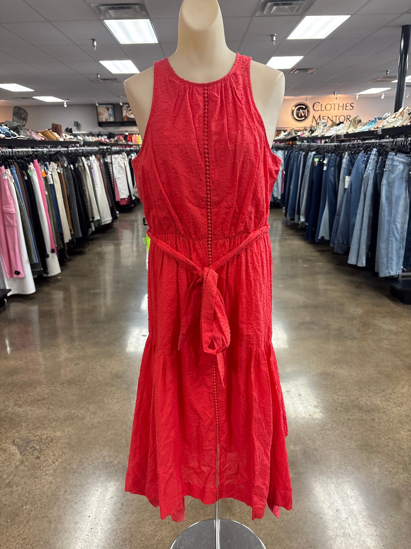 Dress Casual Maxi By Clothes Mentor In Red, Size:8
