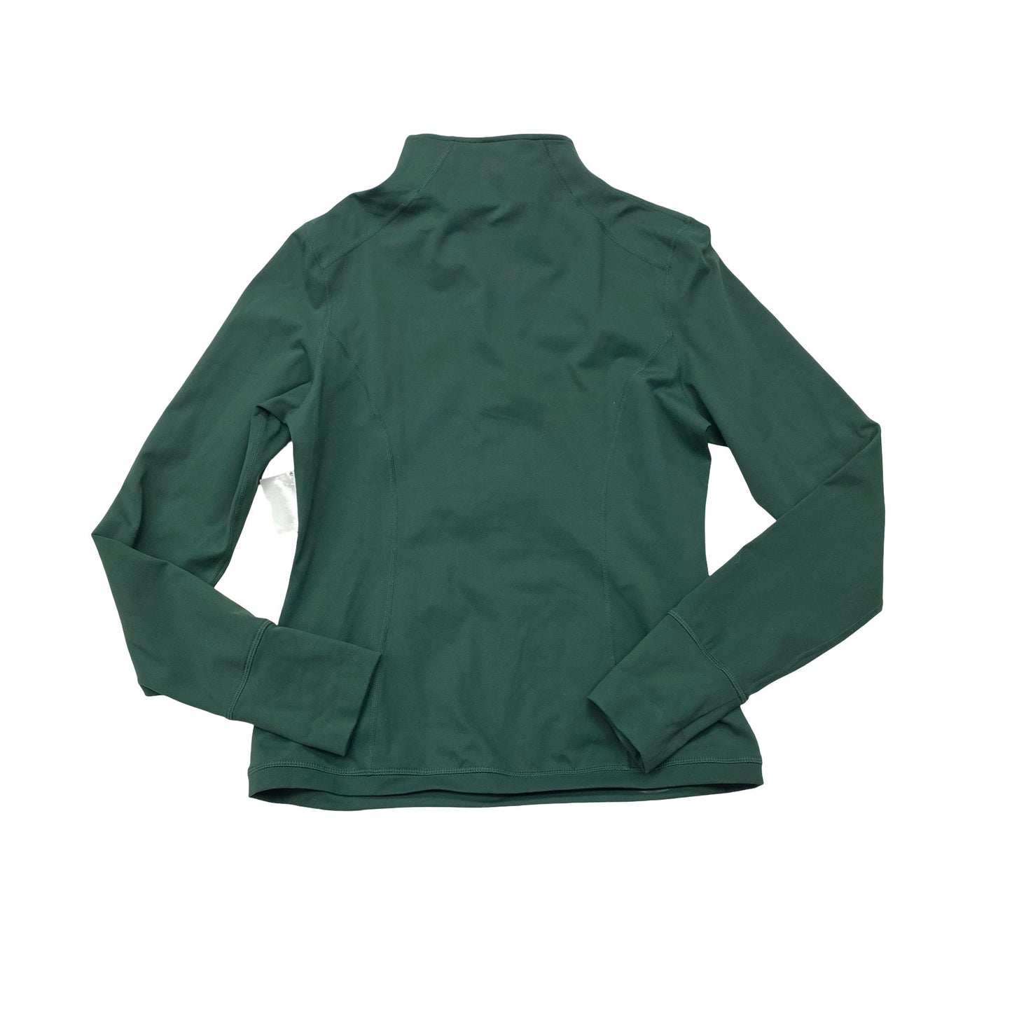 Athletic Top Ls Collar By Zyia In Green, Size:M