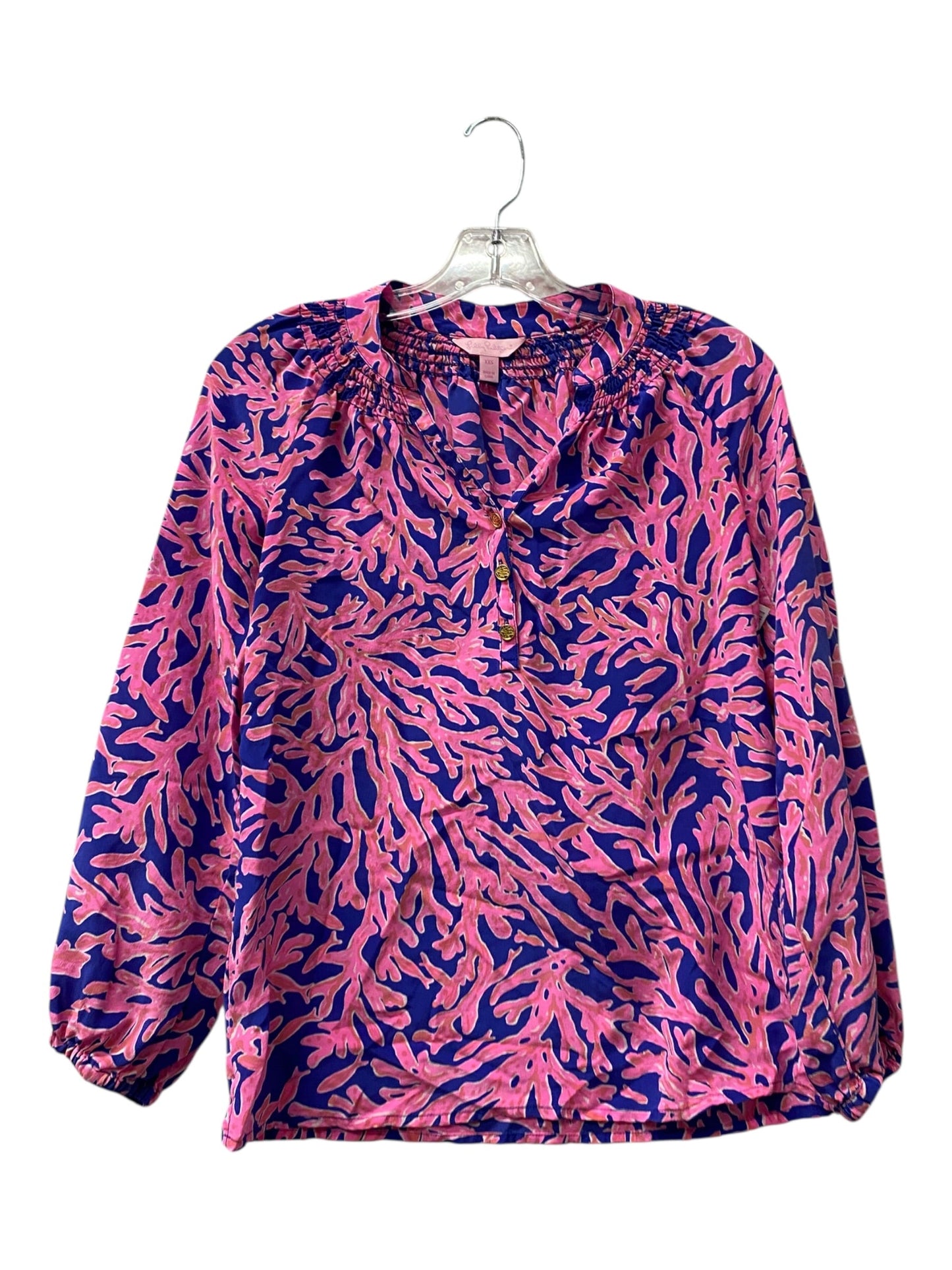 Top Ls Designer By Lilly Pulitzer In Pink, Size:Xxs