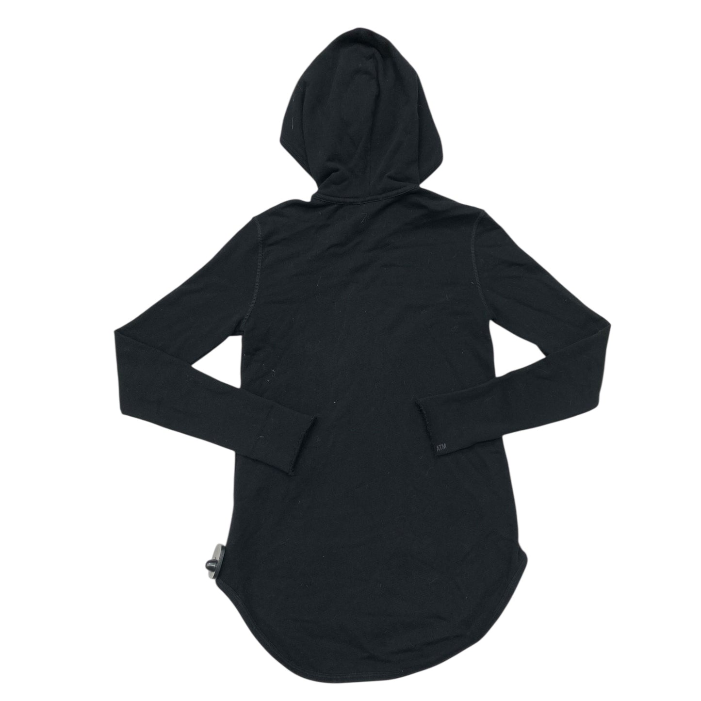 Sweatshirt Hoodie By Atm In Black, Size:Xs