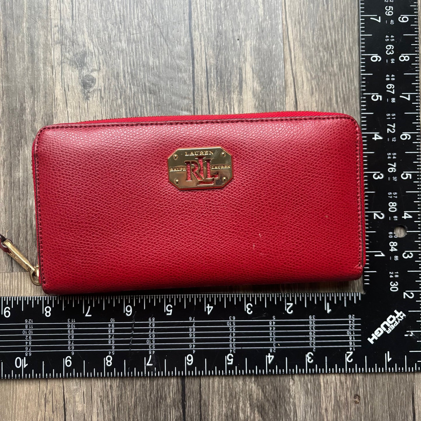 Wallet Leather By Lauren By Ralph Lauren, Size: Medium