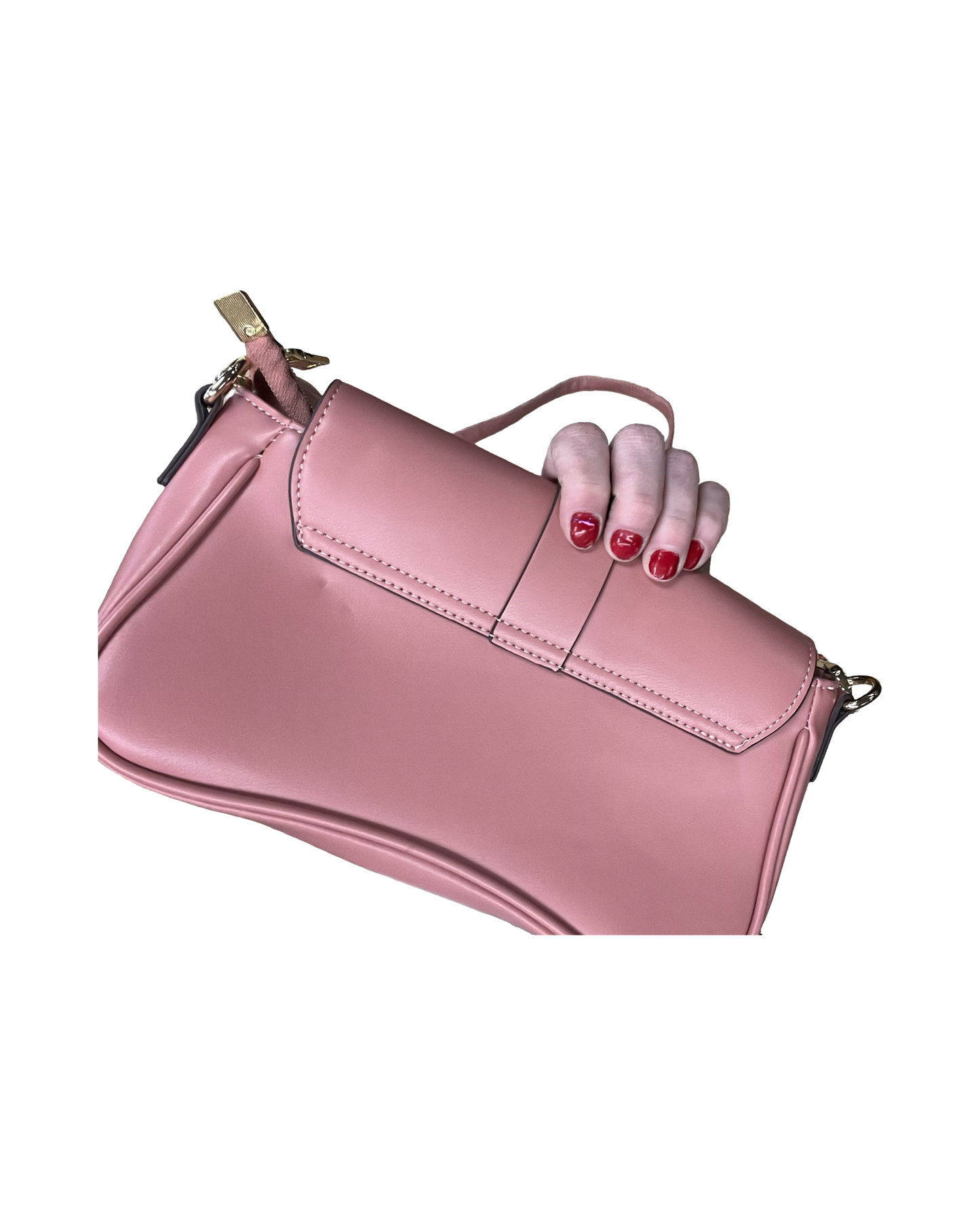 Handbag By Clothes Mentor In Pink, Size:Small