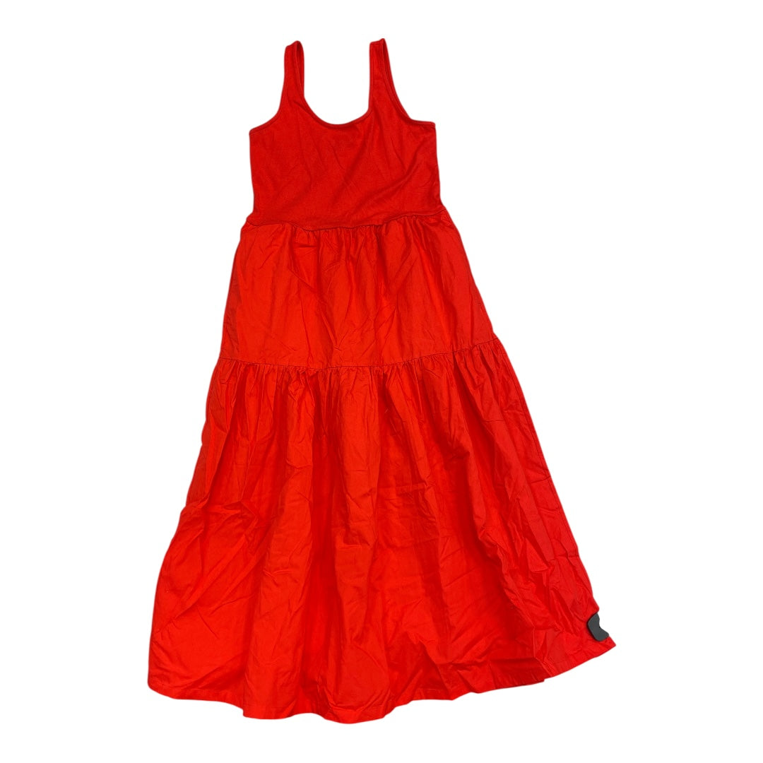 Dress Casual Maxi By J. Crew In Red, Size:S