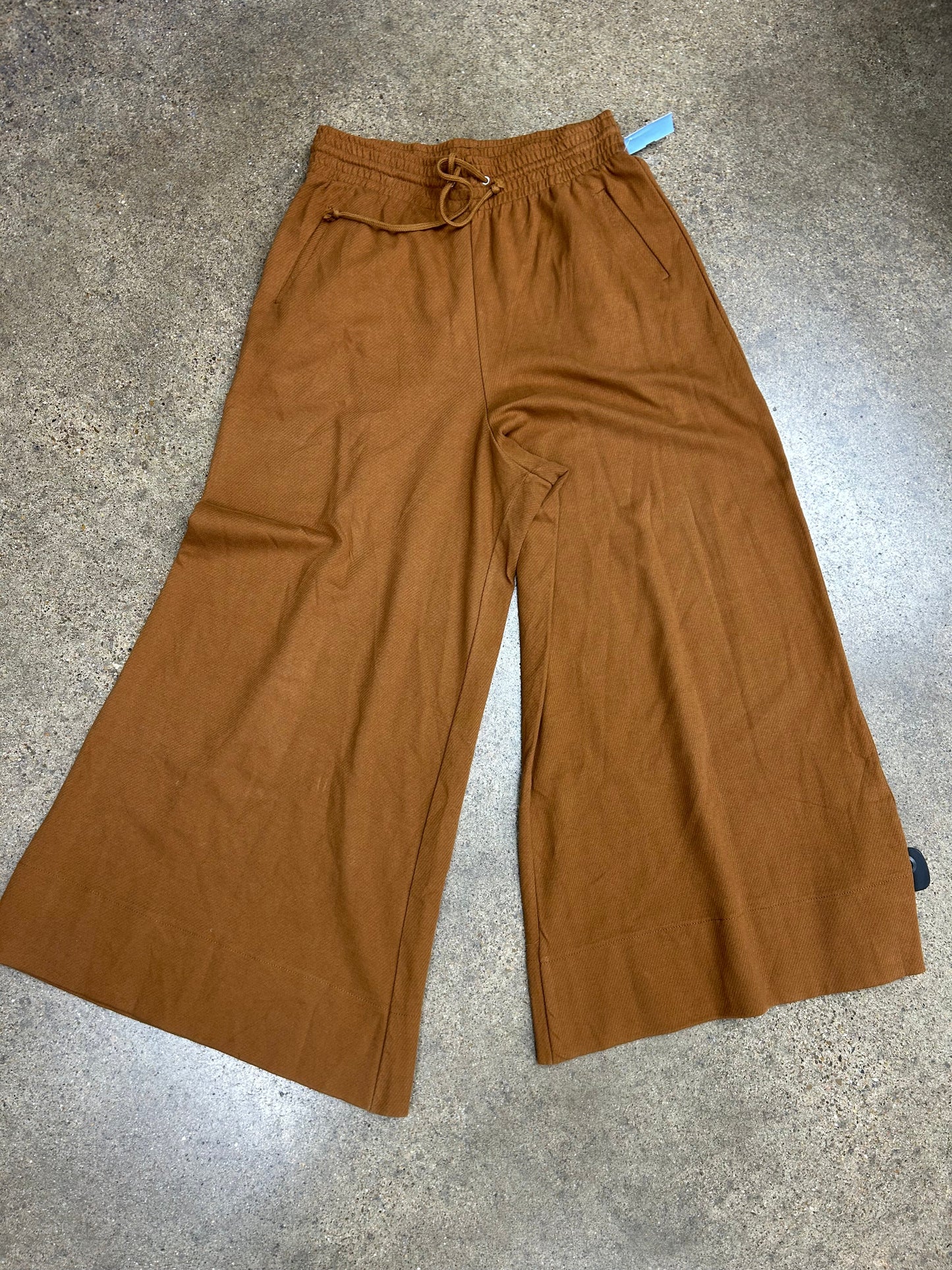 Pants Wide Leg By Free People In Brown, Size:M