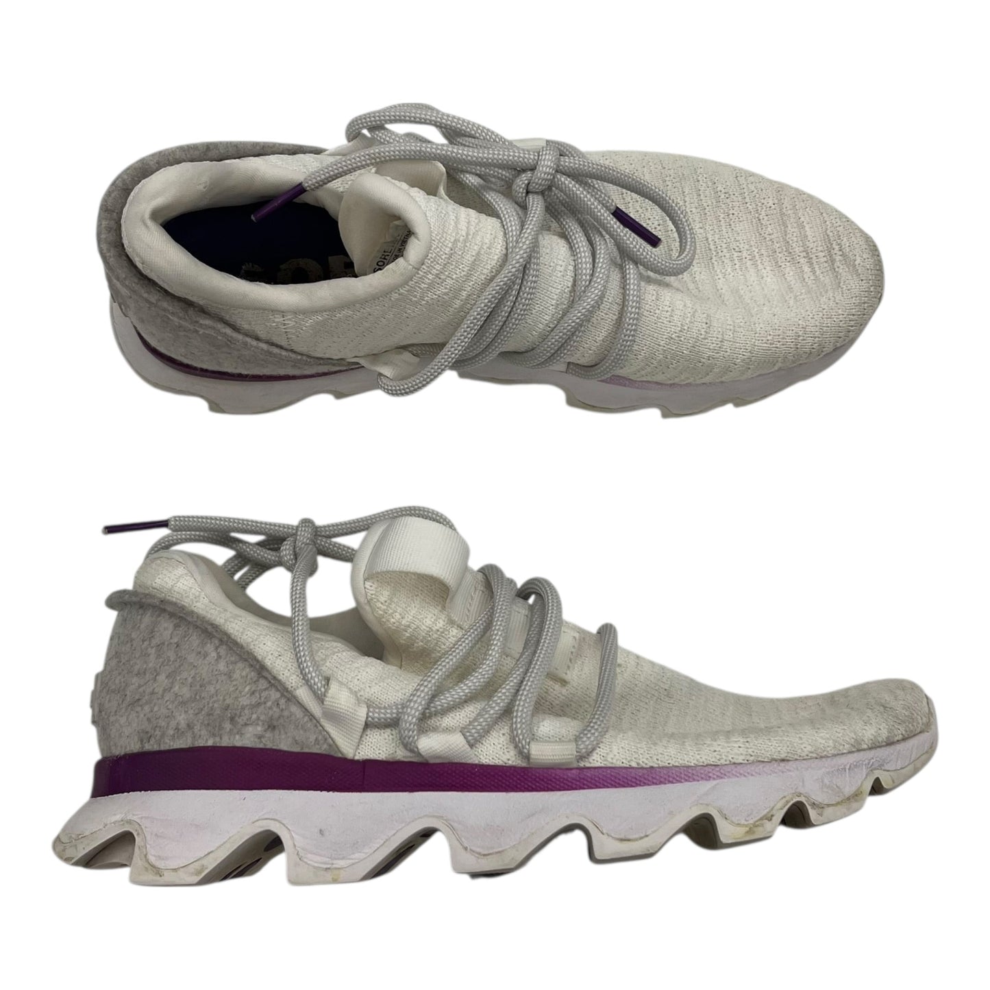 Shoes Sneakers By Sorel In Cream, Size:6.5