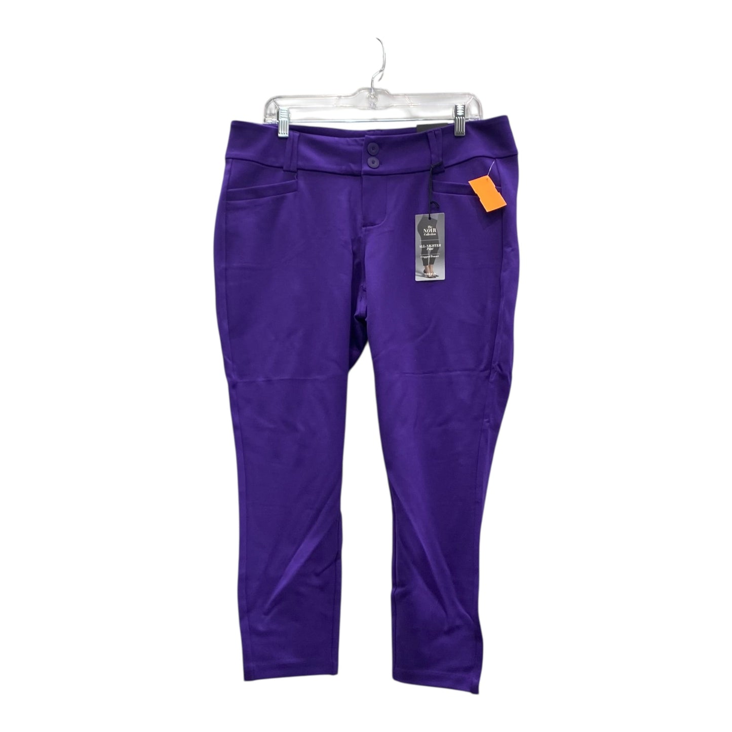 Pants Cropped By Torrid In Purple, Size:14