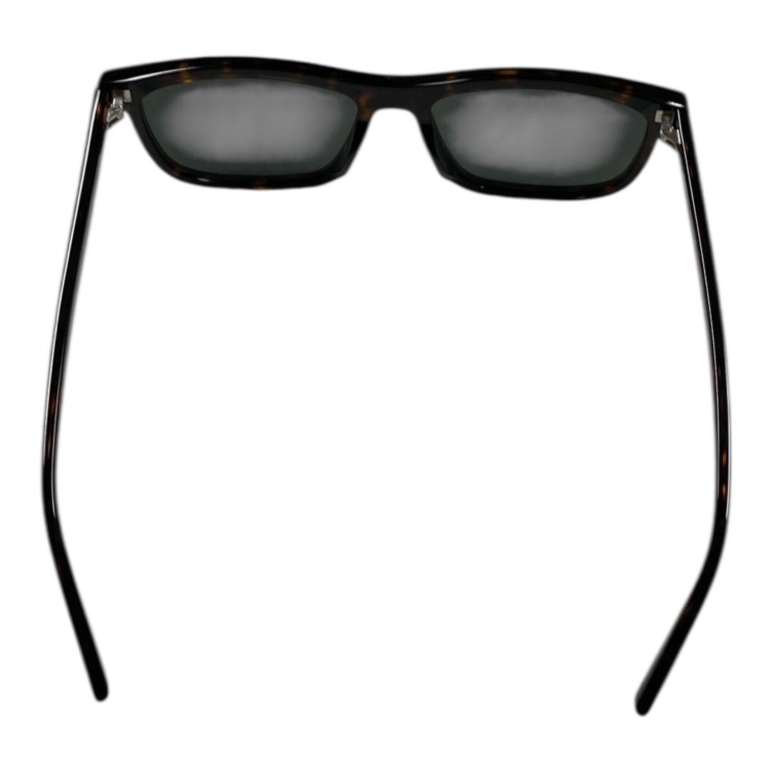 Sunglasses Luxury Designer By Yves Saint Laurent In Brown