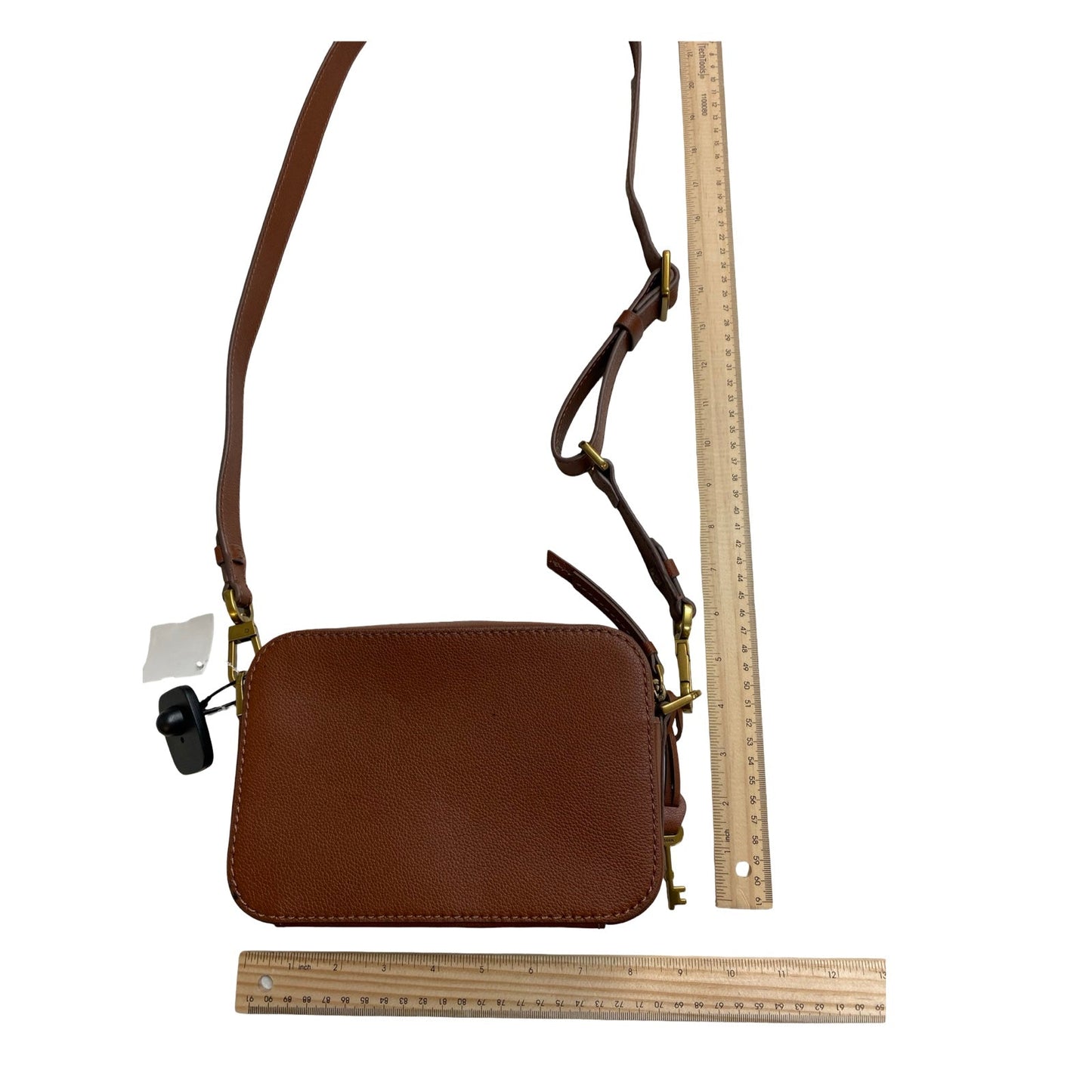 Handbag Leather By Fossil In Brown