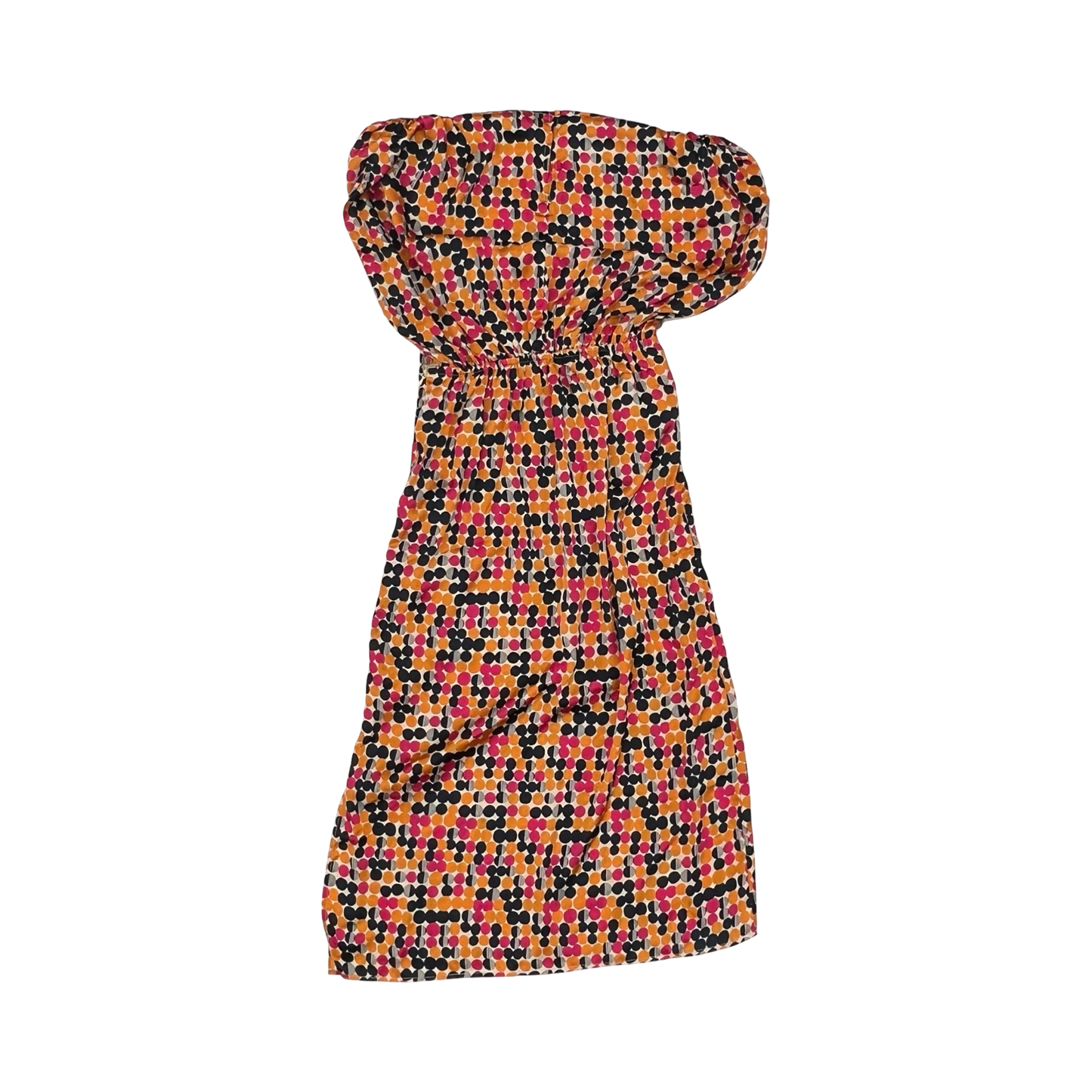 Dress Party Midi By Dress Forum In Orange & Pink, Size:S