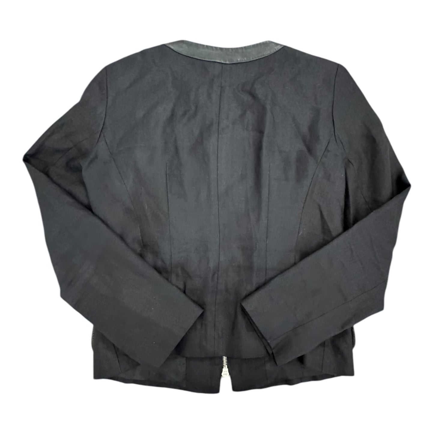 Blazer Designer By Lafayette 148 In Black, Size:S