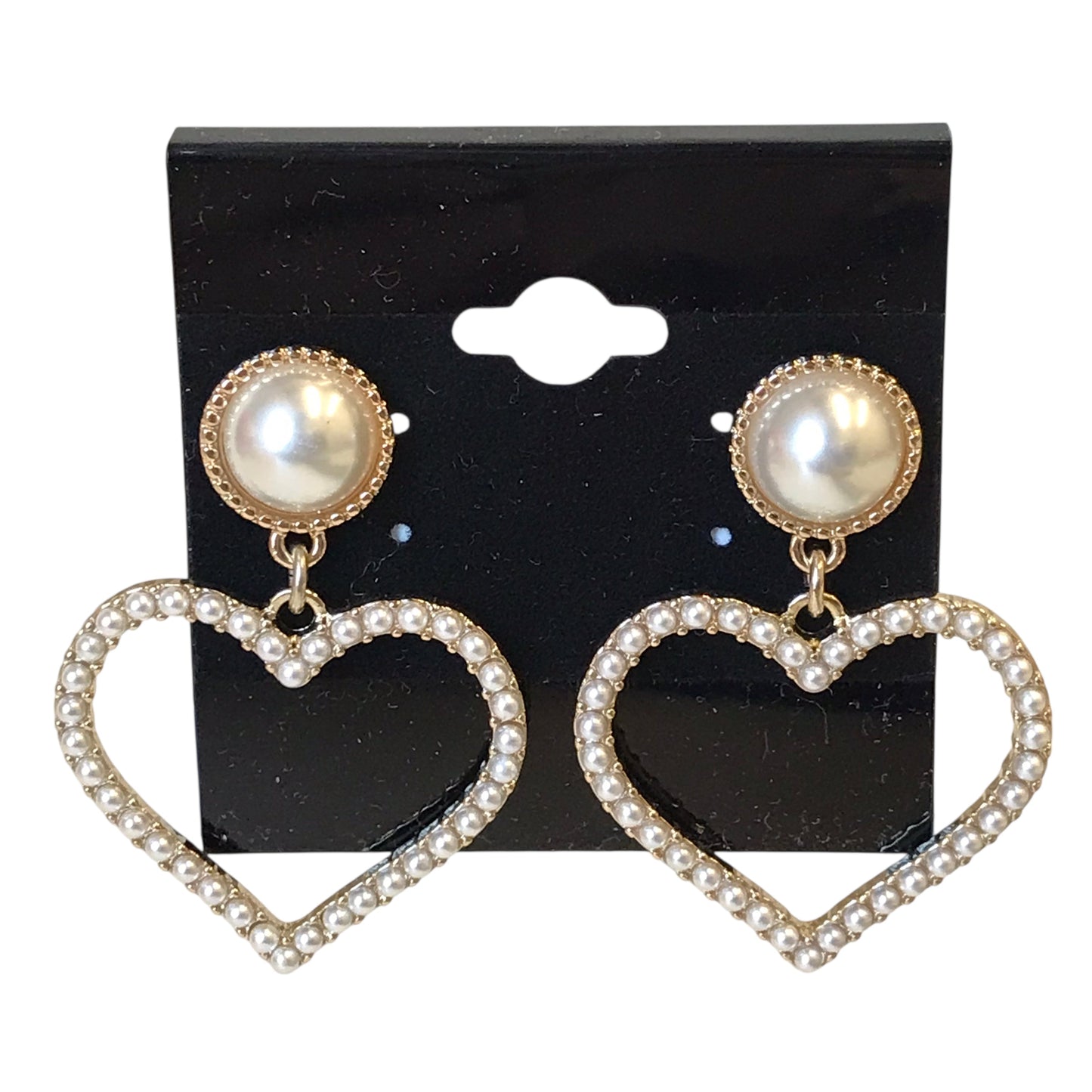 Earrings Dangle/Drop By J. Crew In Gold & White