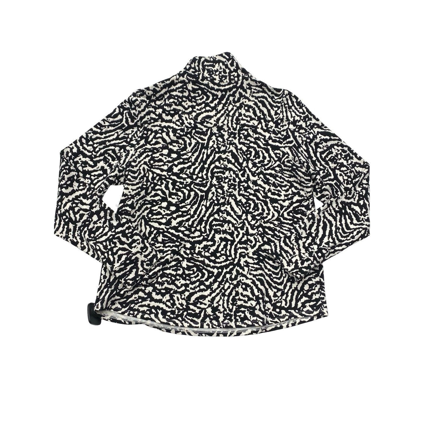 Top Ls By Chicos In Black & White, Size:M