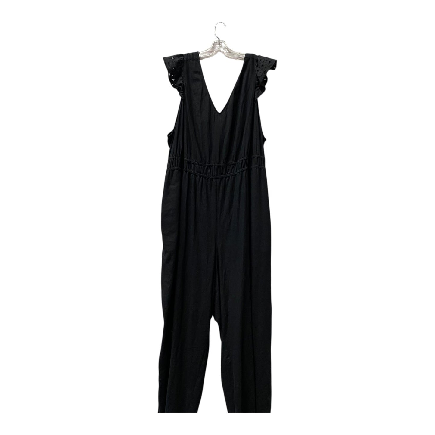 Jumpsuit By The Get In Black, Size:4X