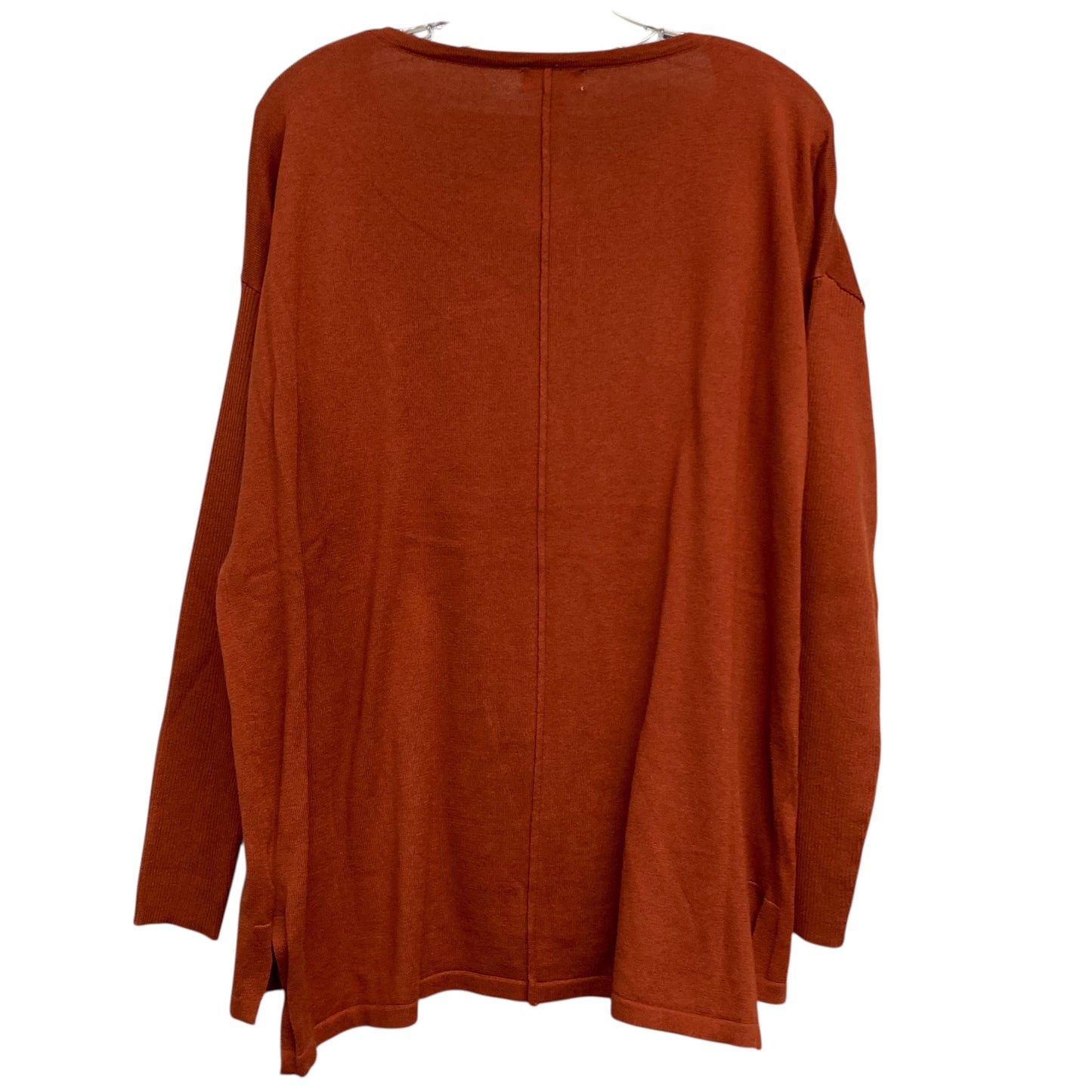 Sweater By Style And Company In Orange, Size:L