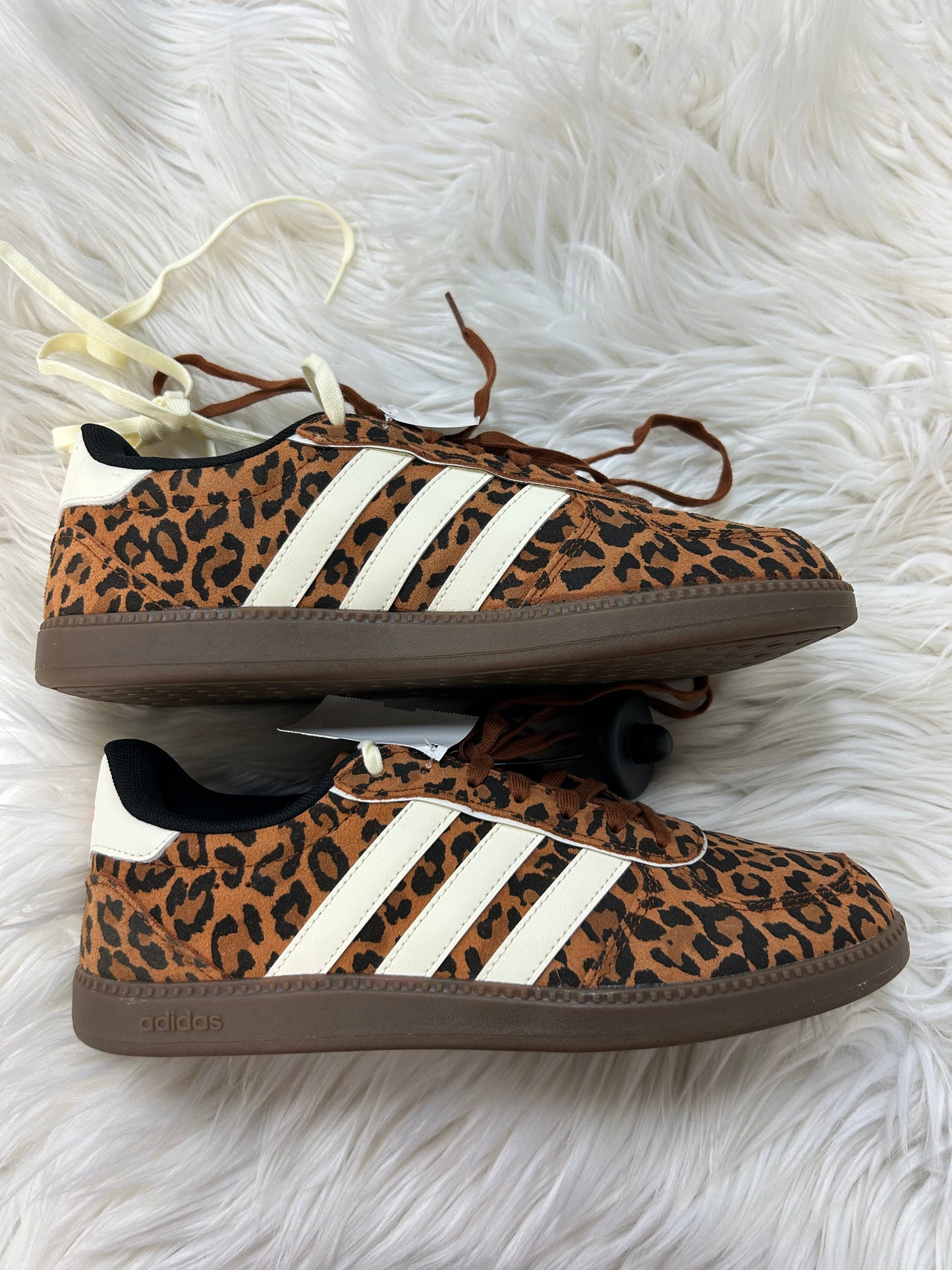 Shoes Sneakers By Adidas In Animal Print, Size:8