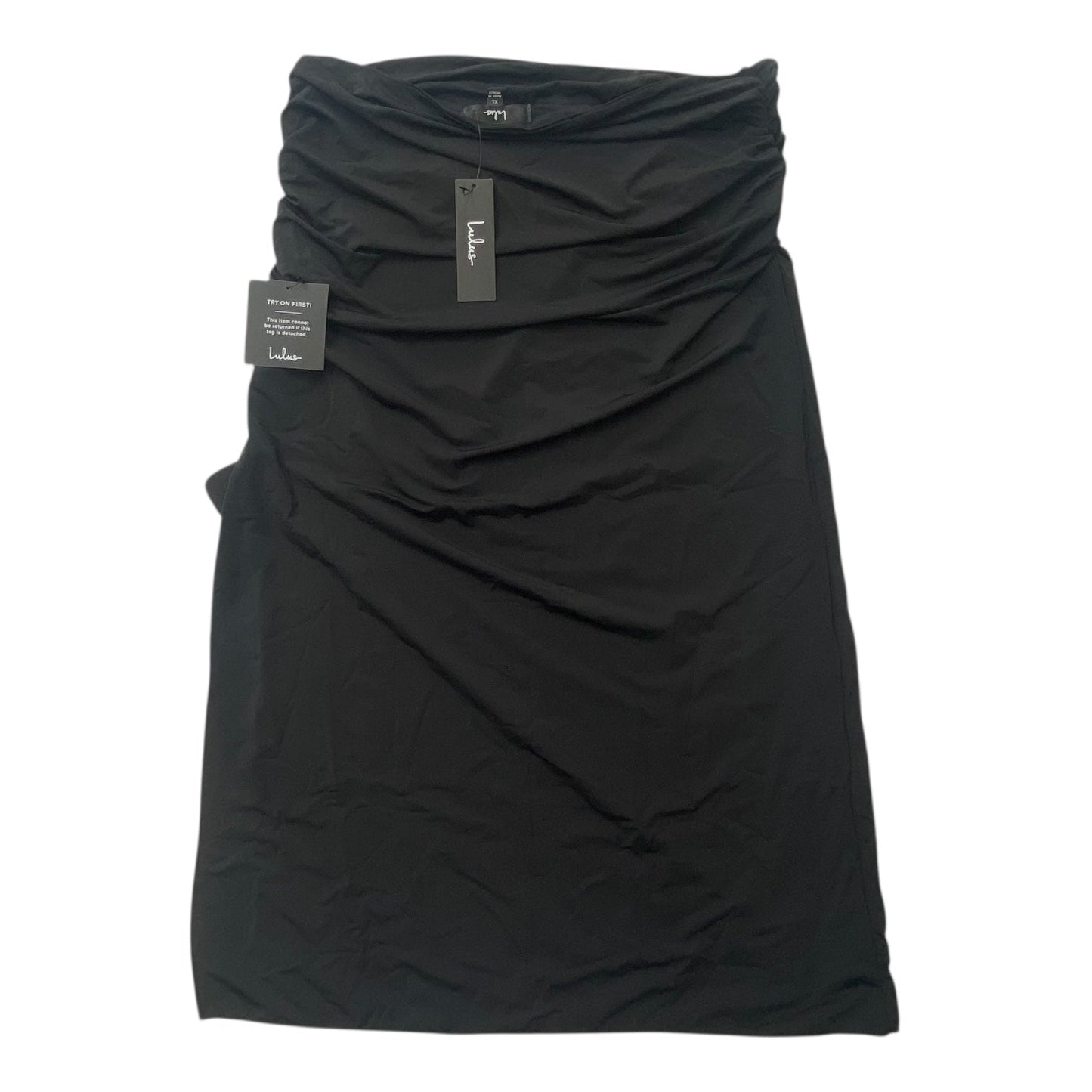Skirt Midi By Lulus In Black, Size:Xl