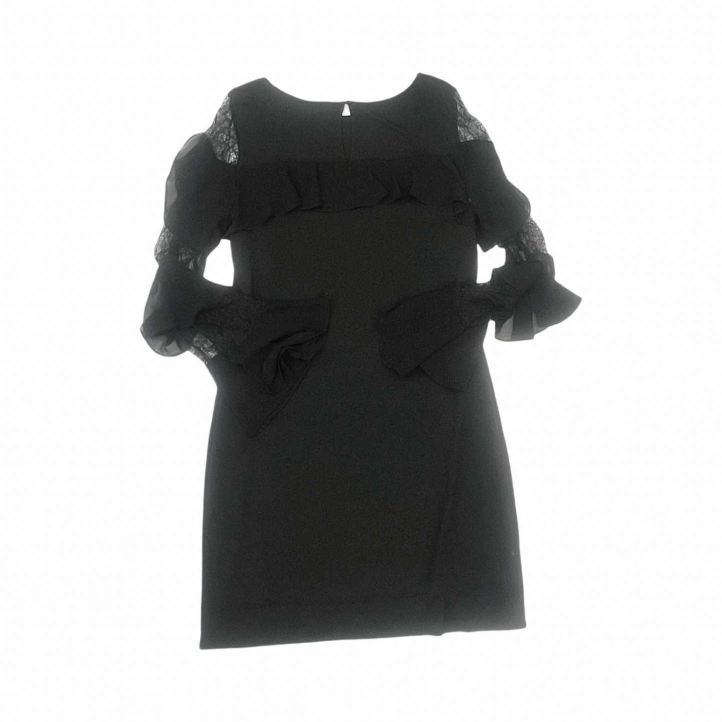 Dress Party Midi By White House Black Market In Black, Size:L