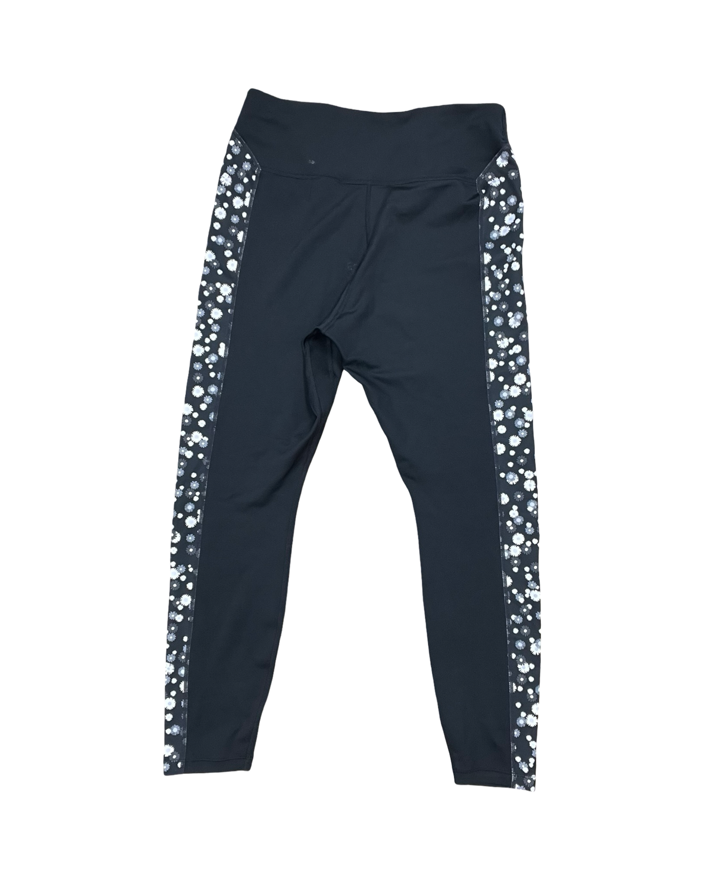 Athletic Leggings By Nike In Black, Size:L