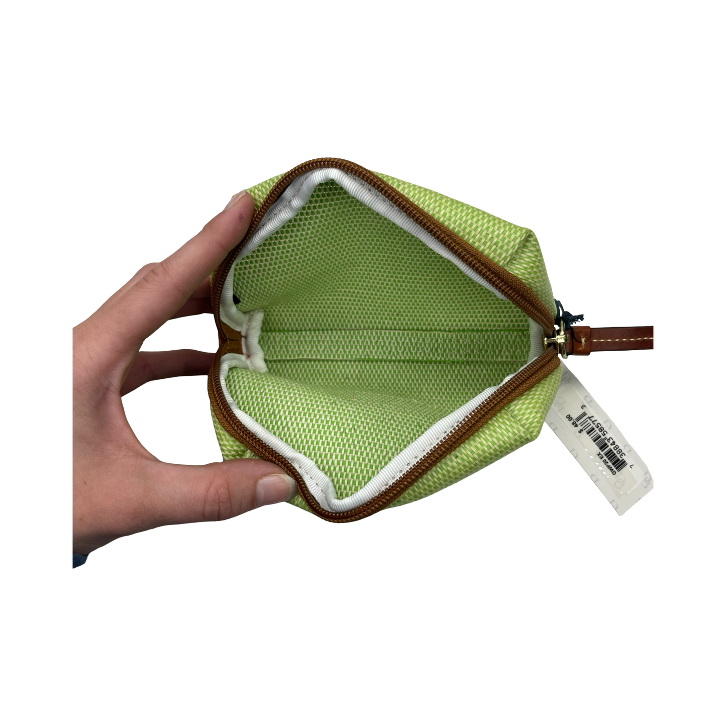 Makeup Bag Designer By Dooney And Bourke In Green, Size:Small