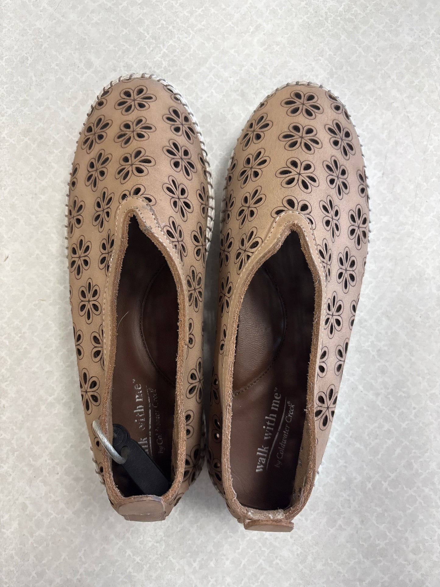 SHOES FLATS by COLDWATER CREEK In BROWN, Size: 6