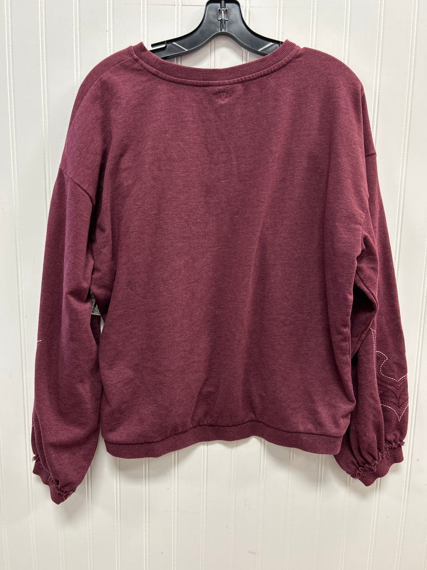 Top Ls By Ariat In Maroon, Size:Xl