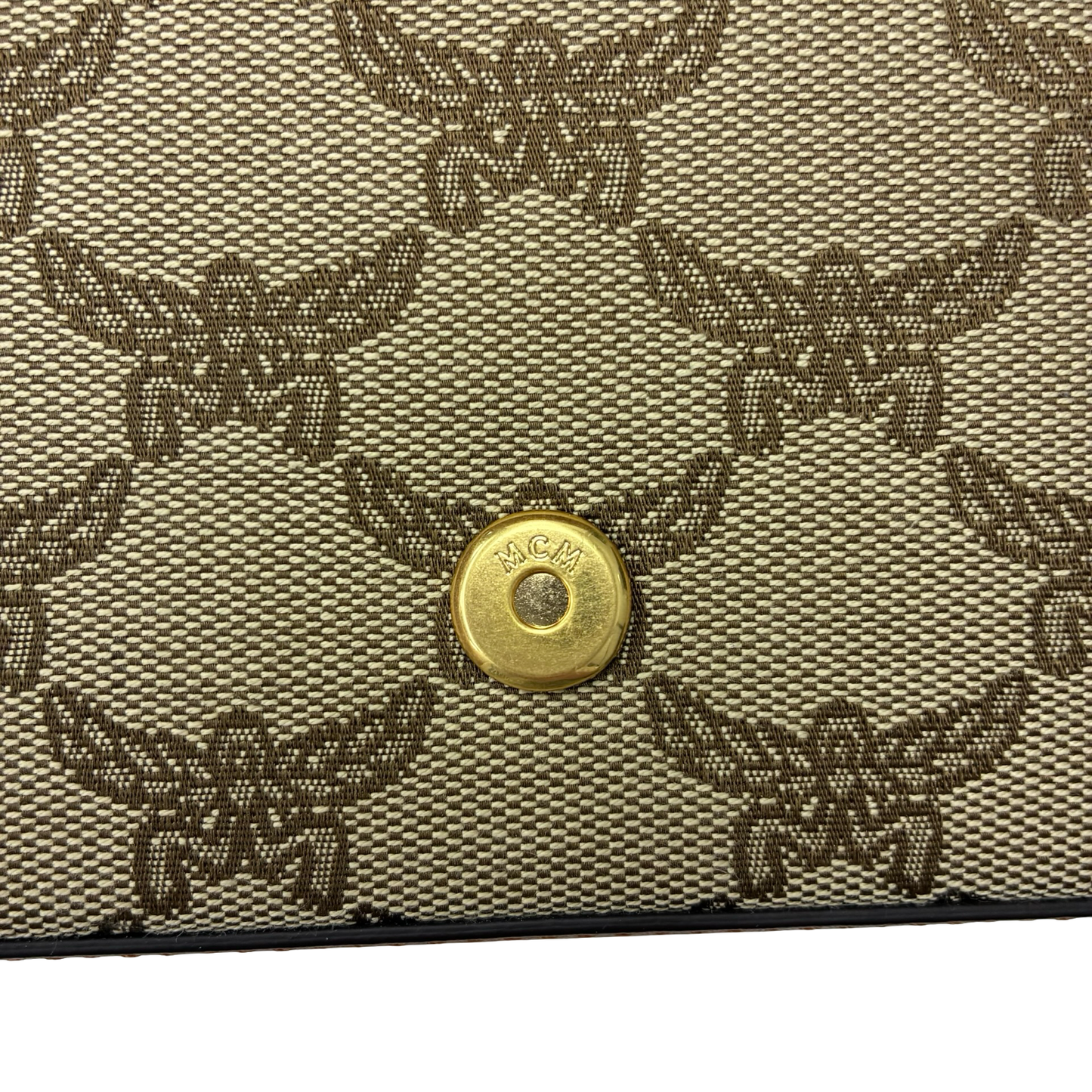 Crossbody Luxury Designer By Mcm In Tan, Size:Small
