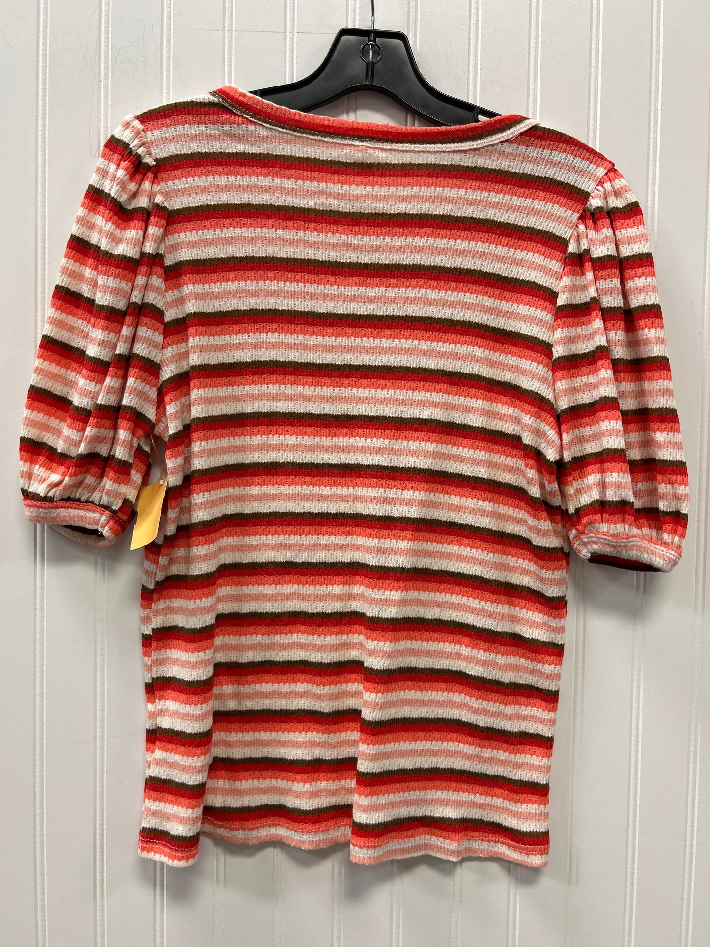 Top Ss By Mts In Red & White, Size:M NWT