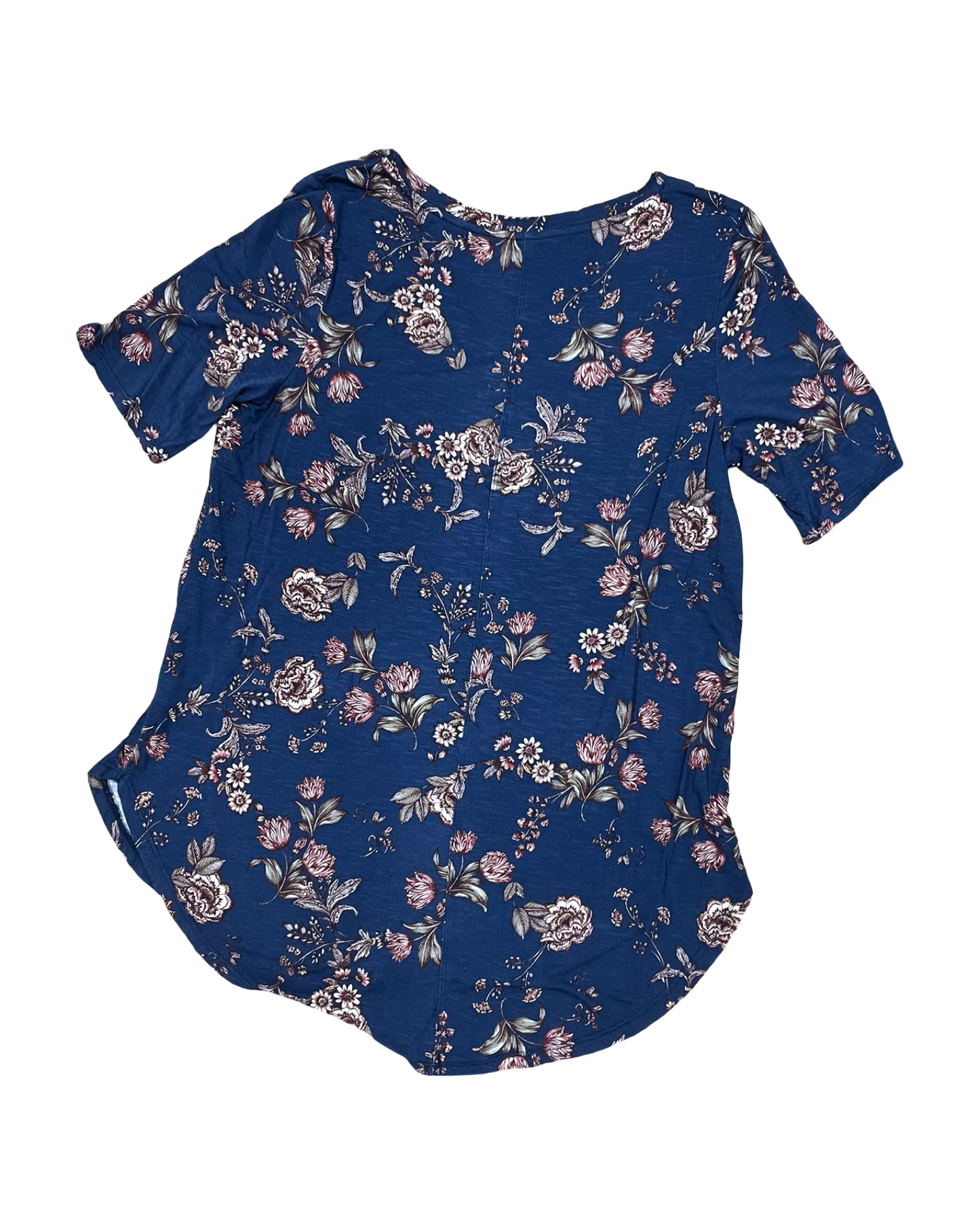 Top Ss By Maurices In Floral Print, Size:L