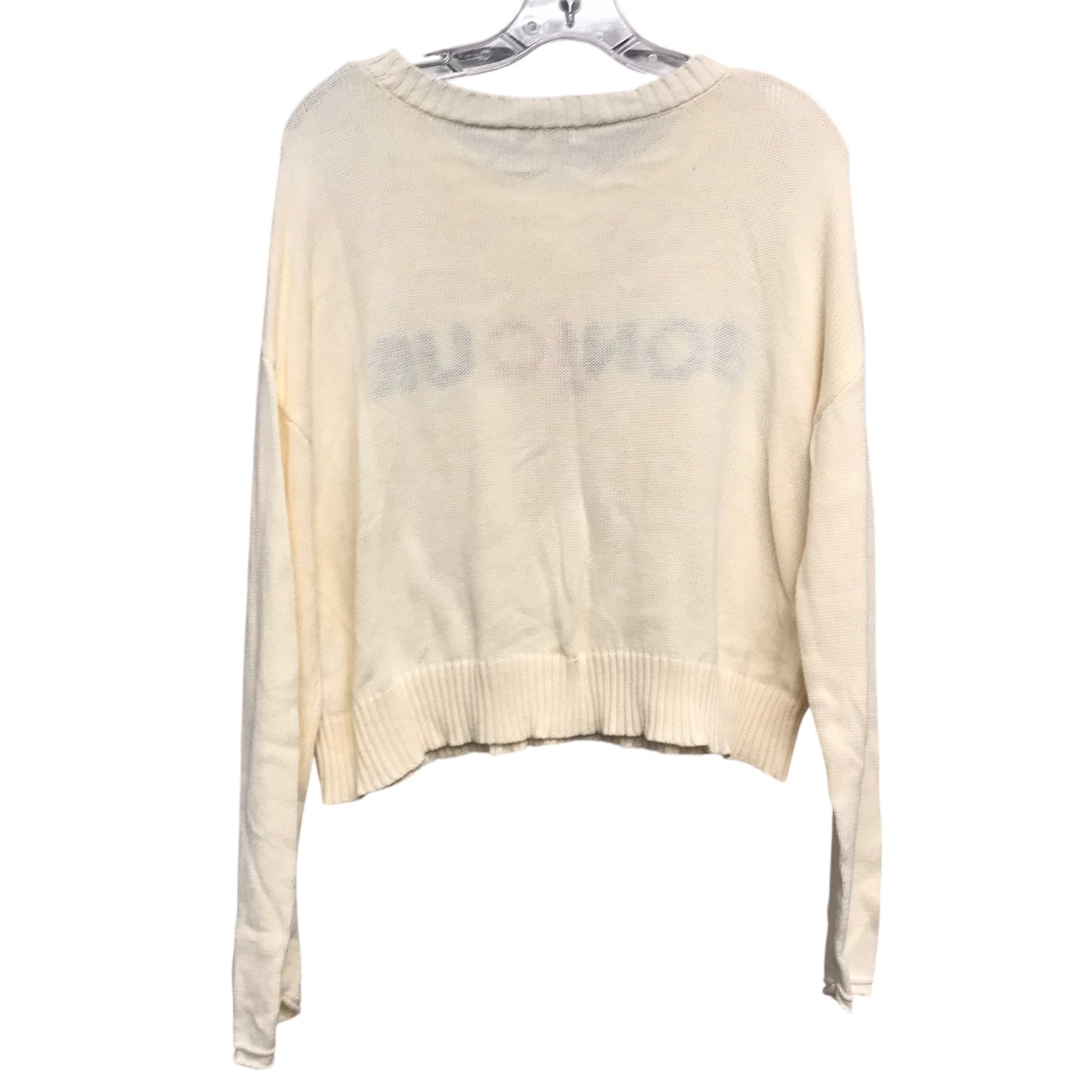 Sweater By Z Supply In Cream, Size:S