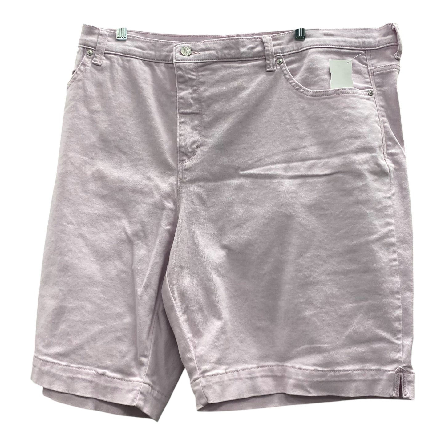 Shorts By Gloria Vanderbilt In Pink, Size:22