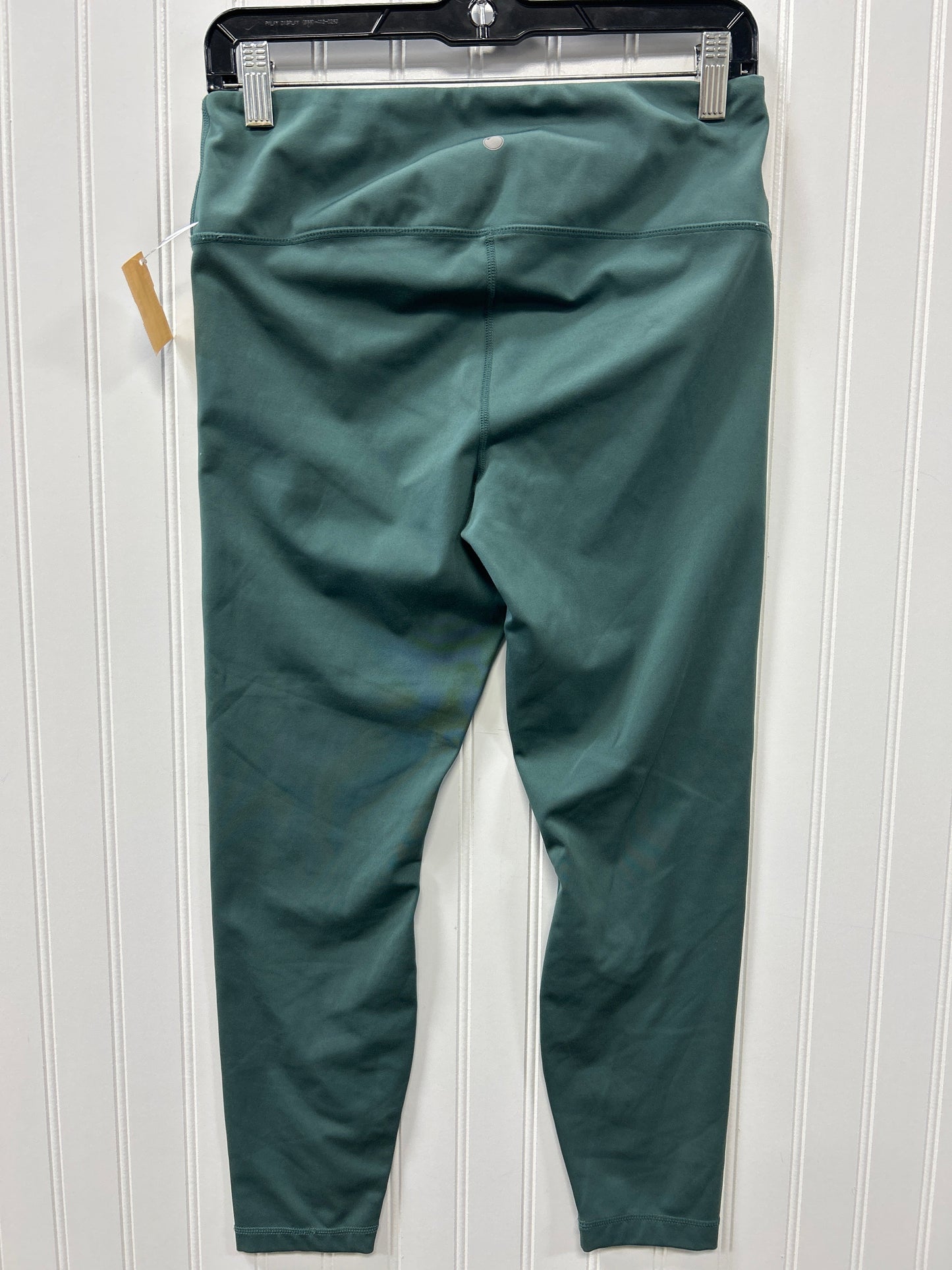 Athletic Leggings By Yogalicious In Green, Size:L